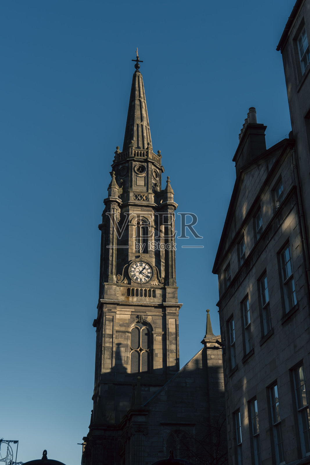 英国苏格兰爱丁堡的王子街照片摄影图片