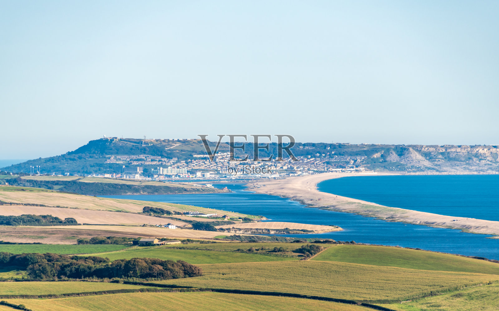 切西尔海滩到韦茅斯照片摄影图片