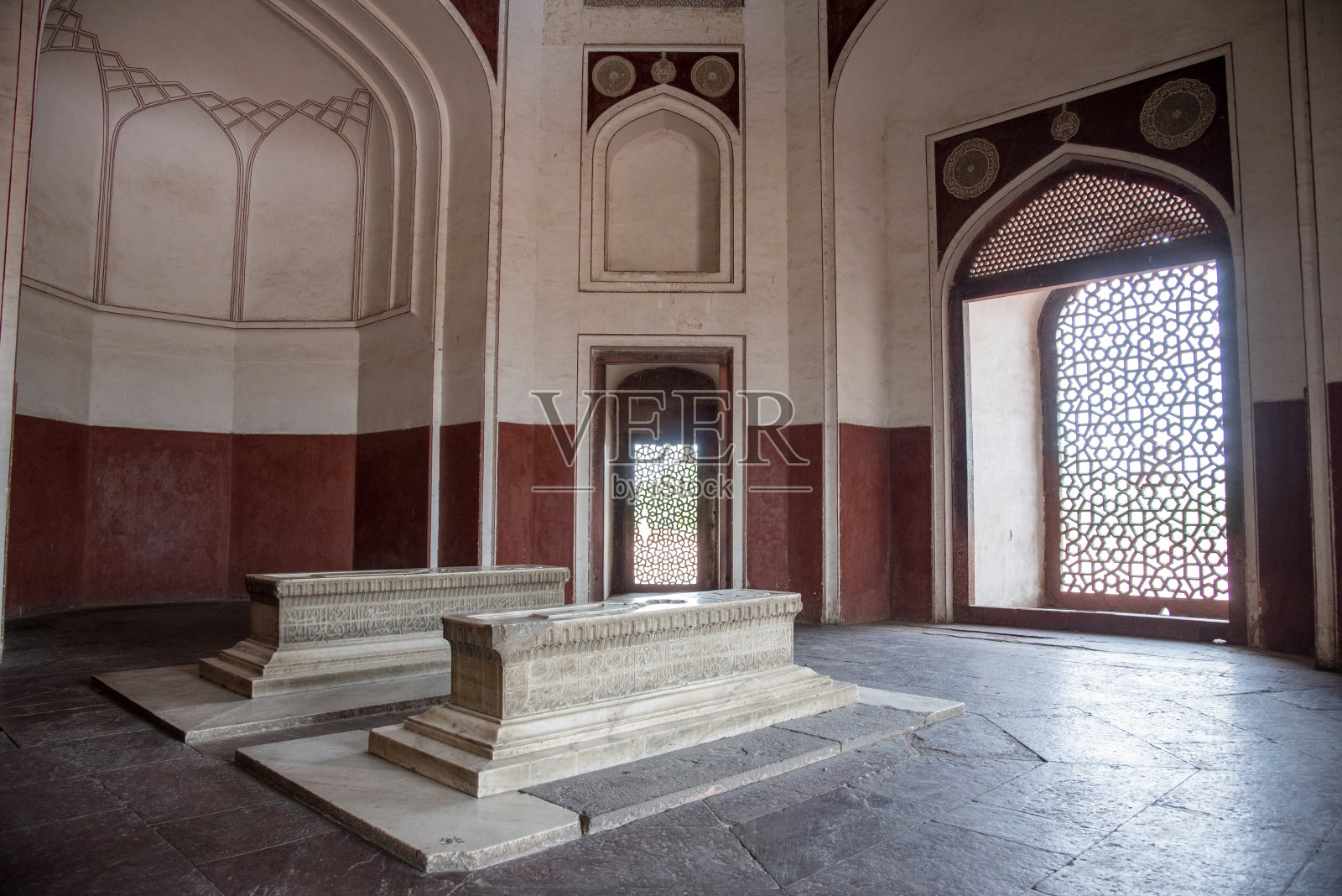 胡马雍墓(波斯语:Maqbara-i Humayun)是印度德里的世界遗产纪念碑照片摄影图片