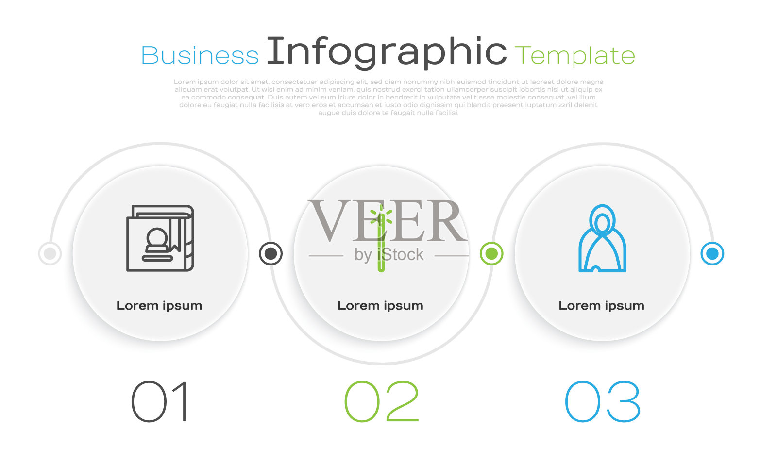 设置线古代魔法书，魔杖和披风，斗篷，披风。业务信息图表模板。向量插画图片素材