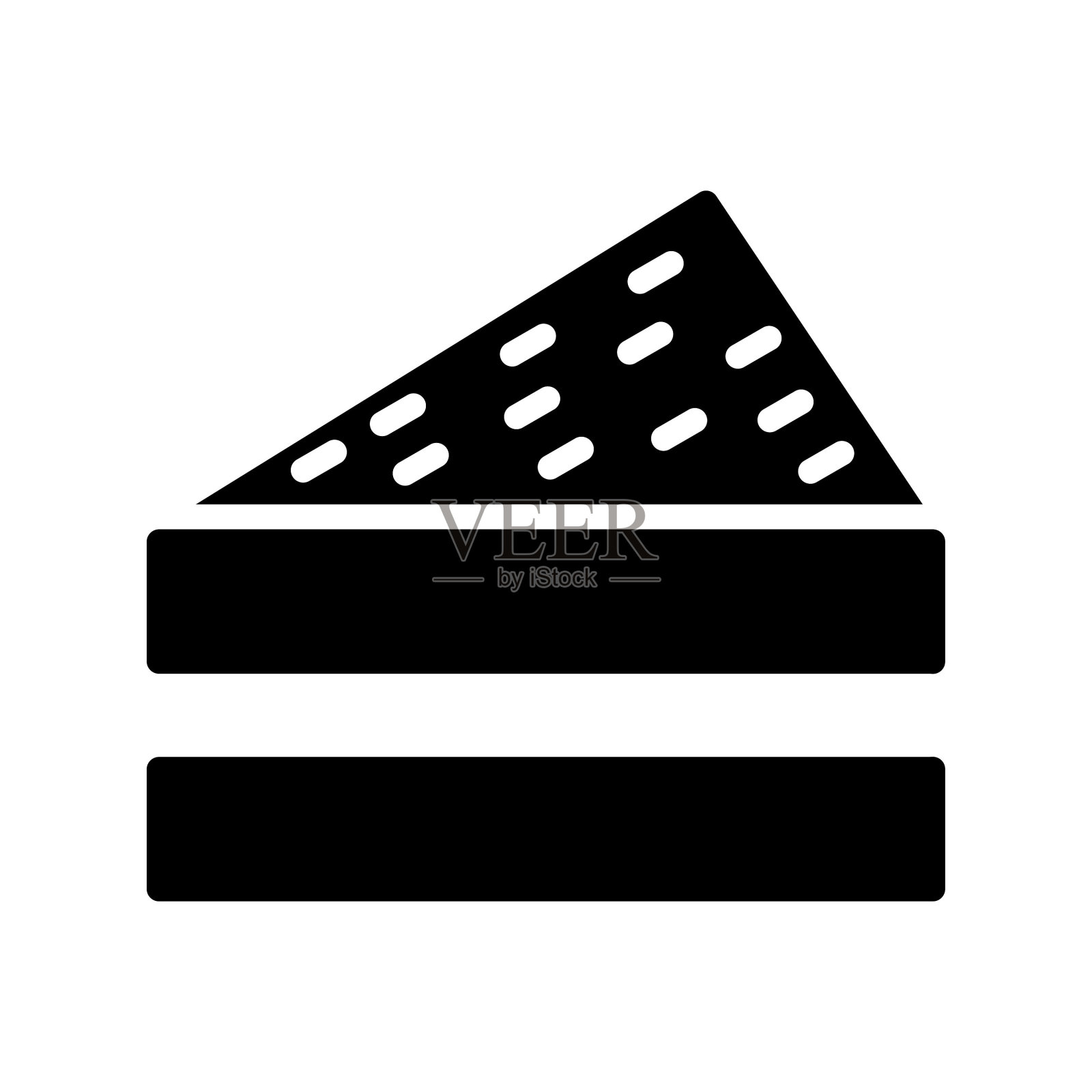 三明治图标插画图片素材