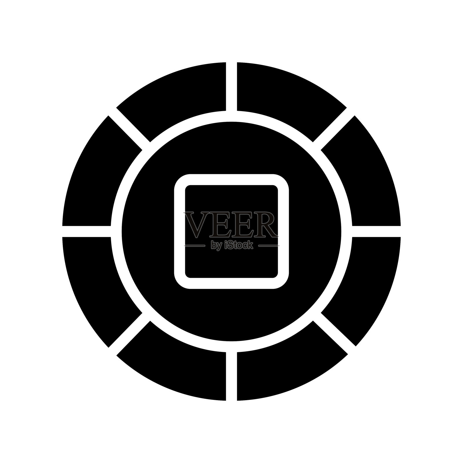 硬币图标插画图片素材