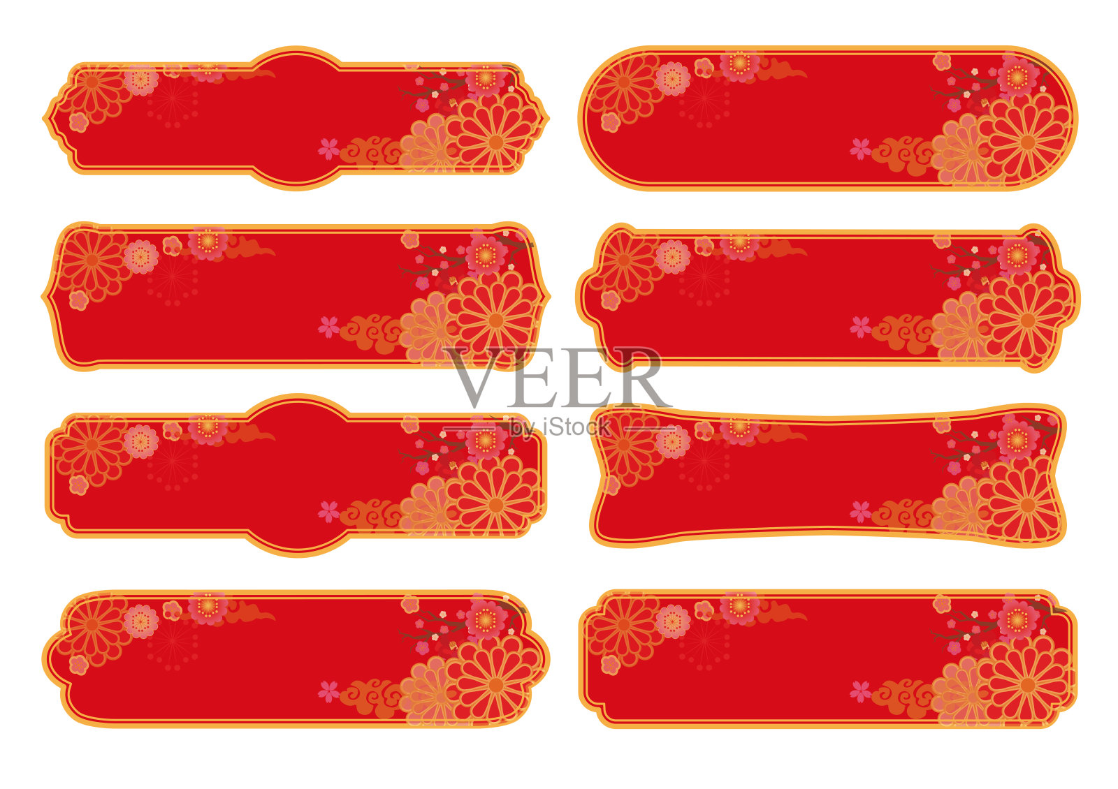 东方中国传统历史东方框架材料插画图片素材