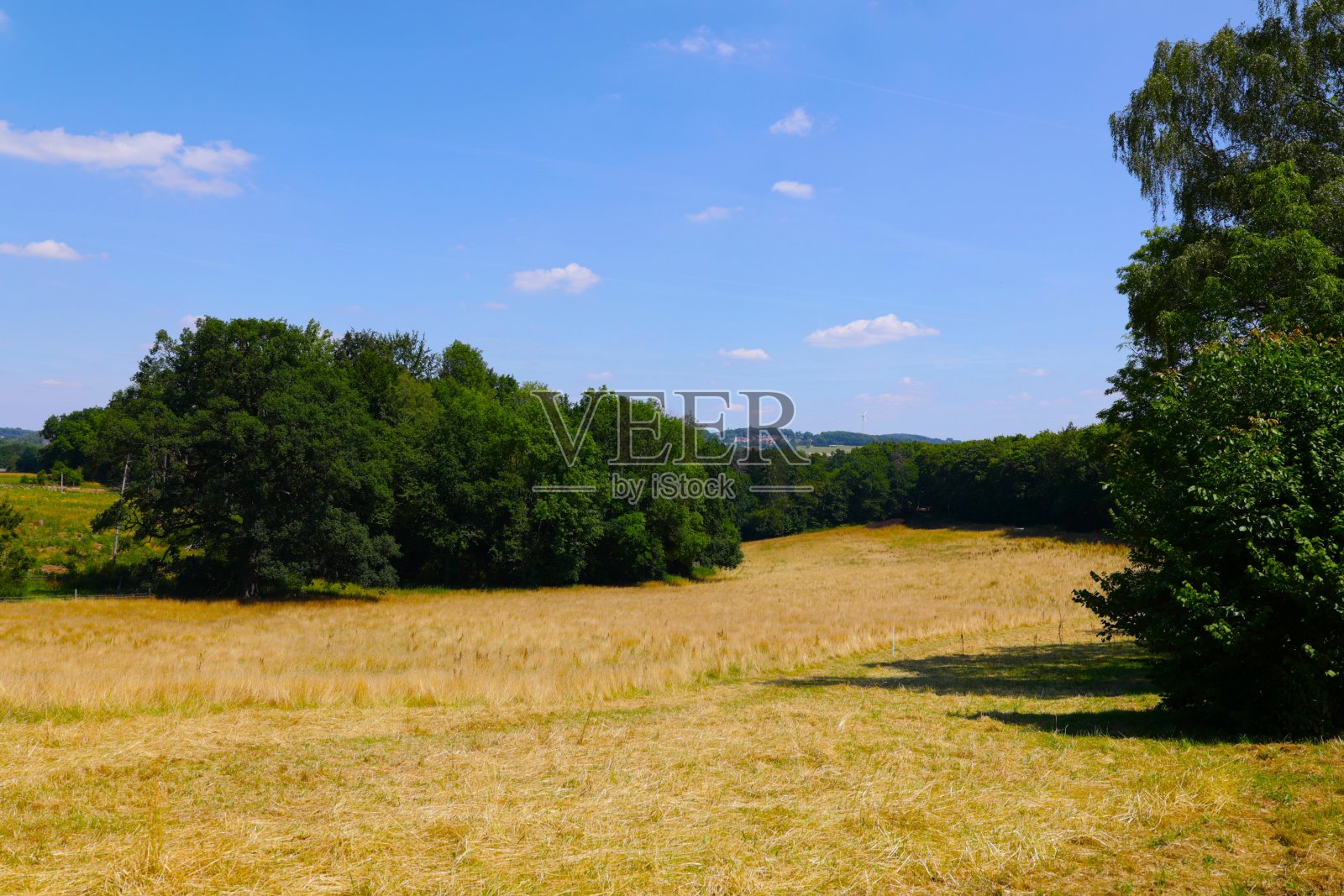 来自索尔兰门登镇和巴尔夫镇之间Hönne山谷的印象照片摄影图片