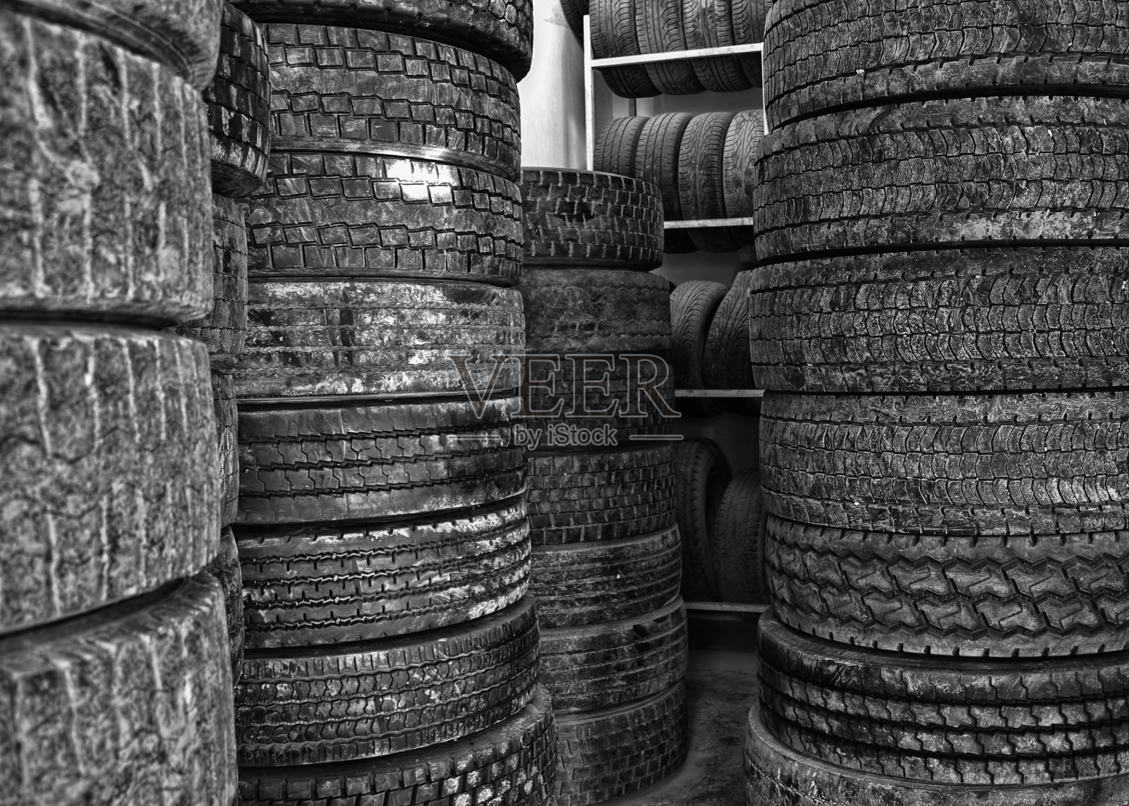 卡车轮胎照片摄影图片