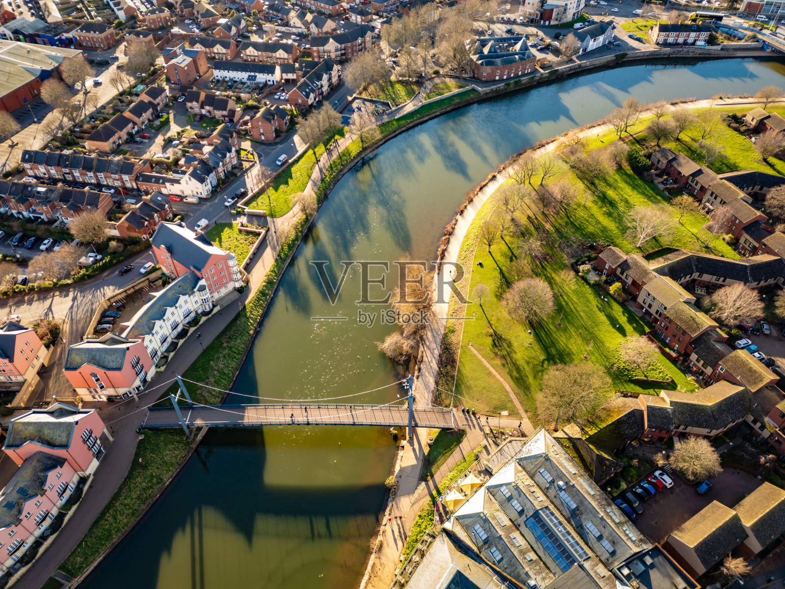 克里克皮特河大桥照片摄影图片
