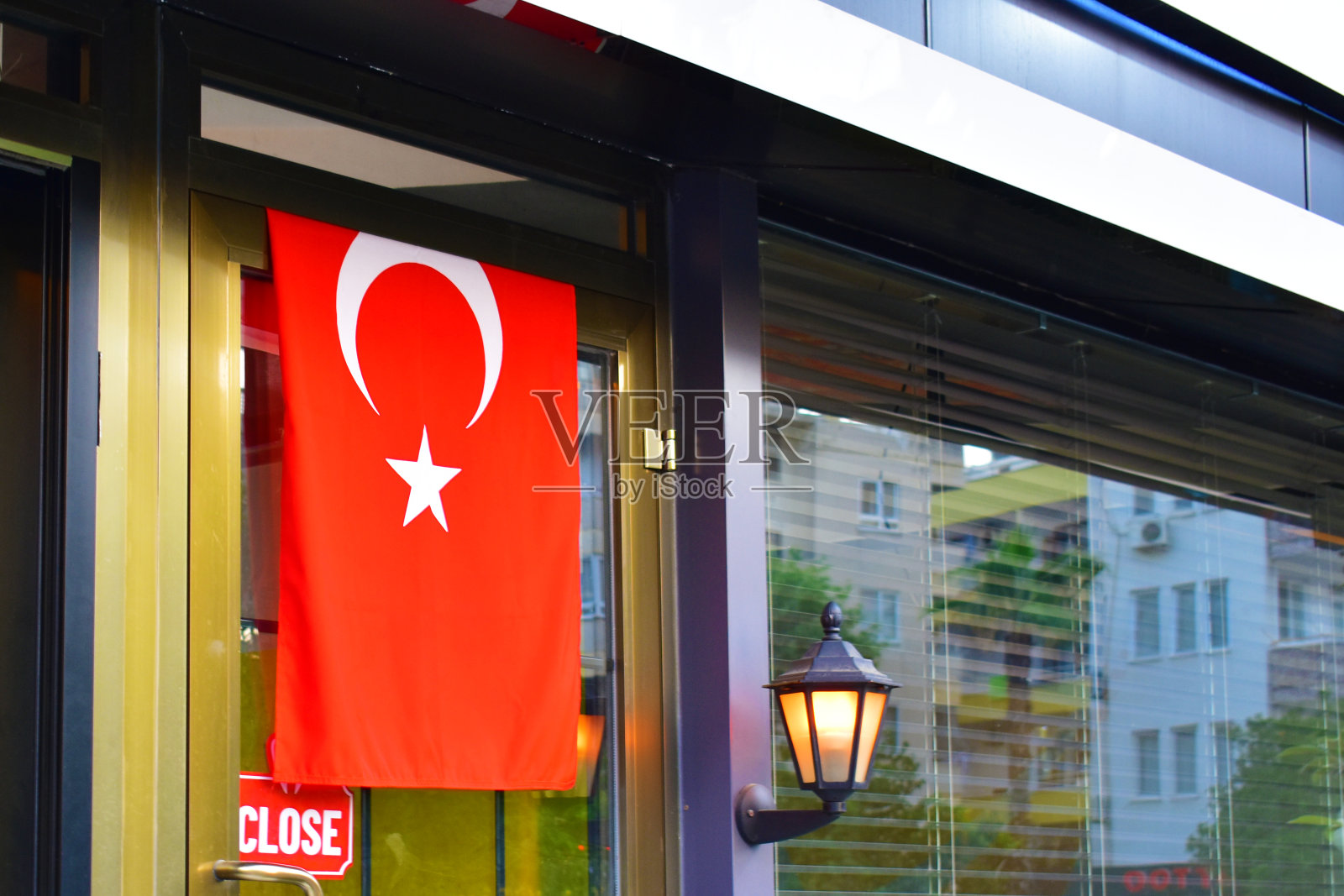 土耳其国旗照片摄影图片