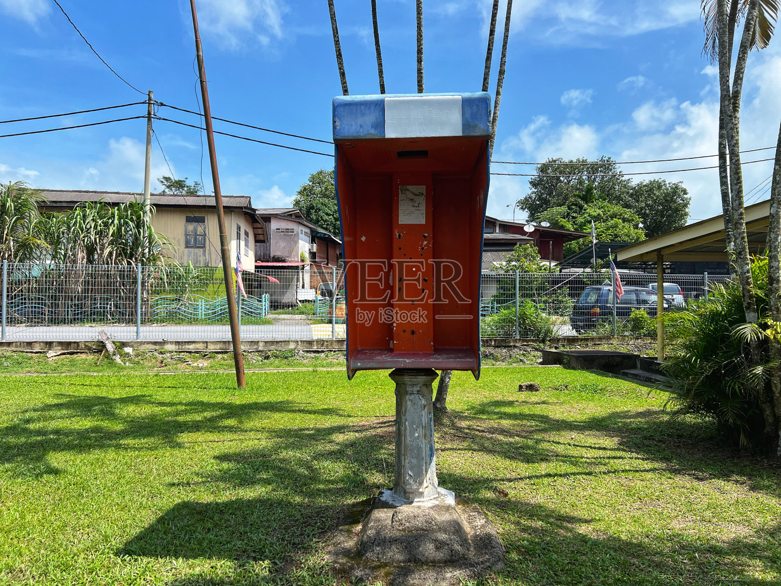 旧公用电话照片摄影图片