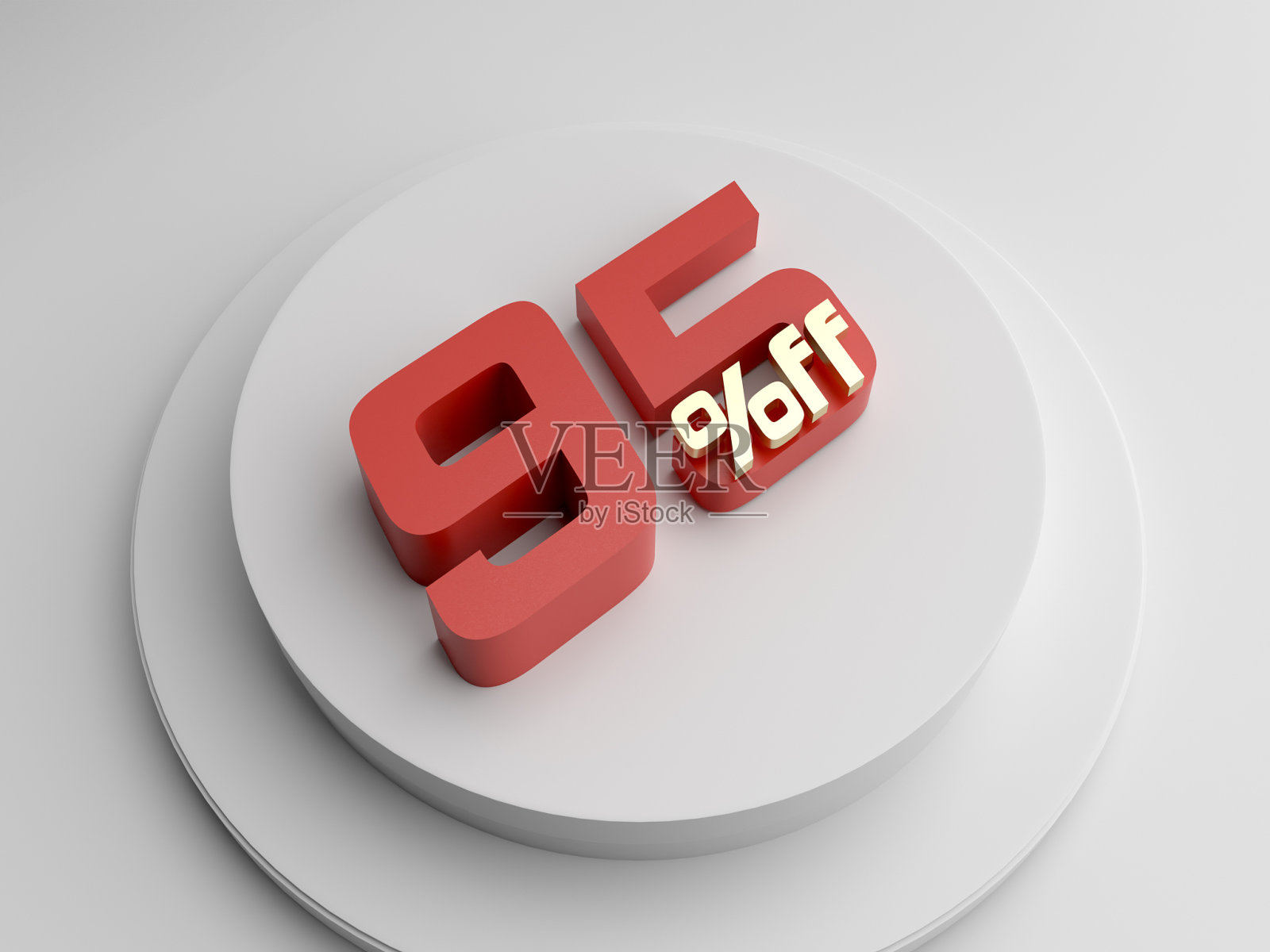 3d折扣95折照片摄影图片