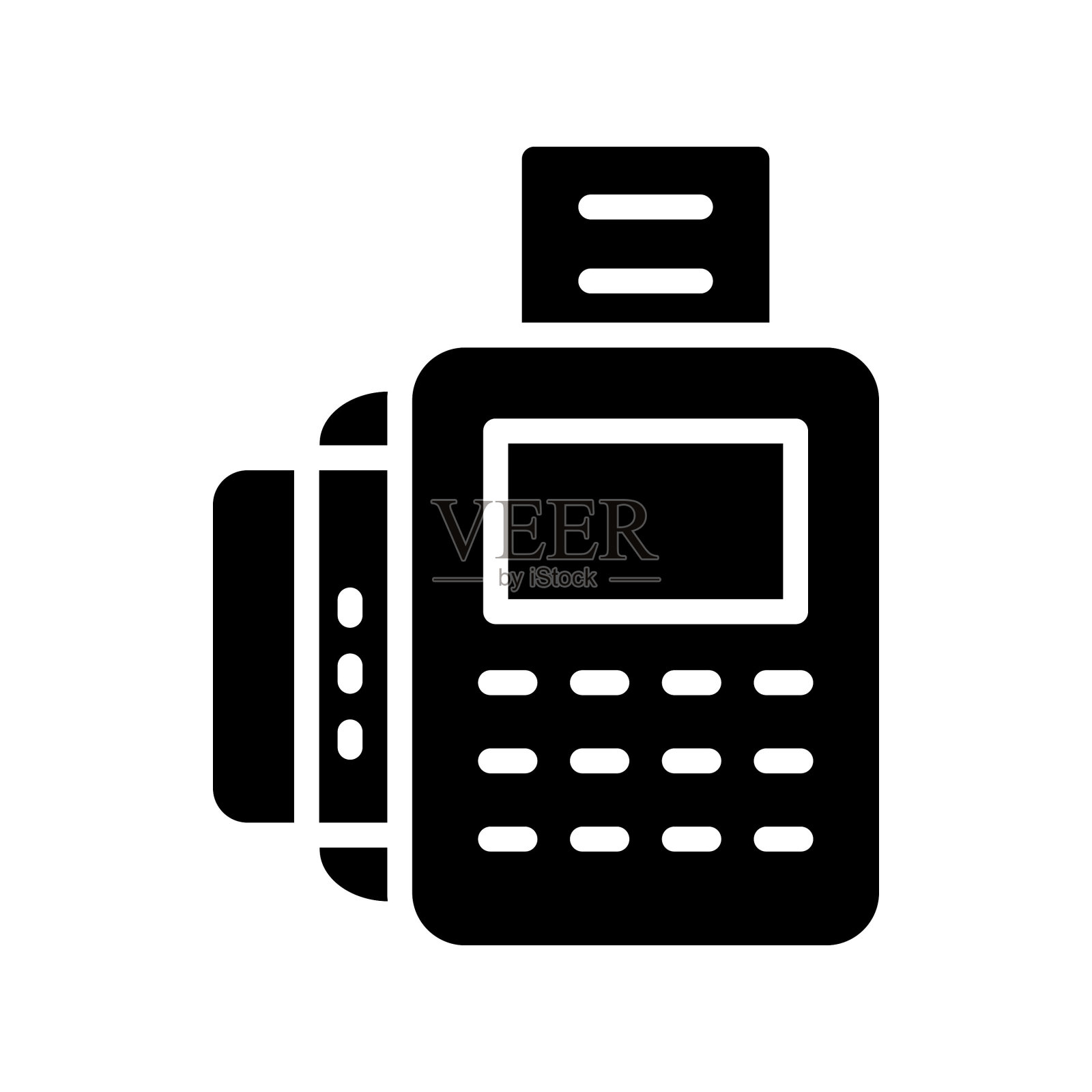 卡片机图标插画图片素材