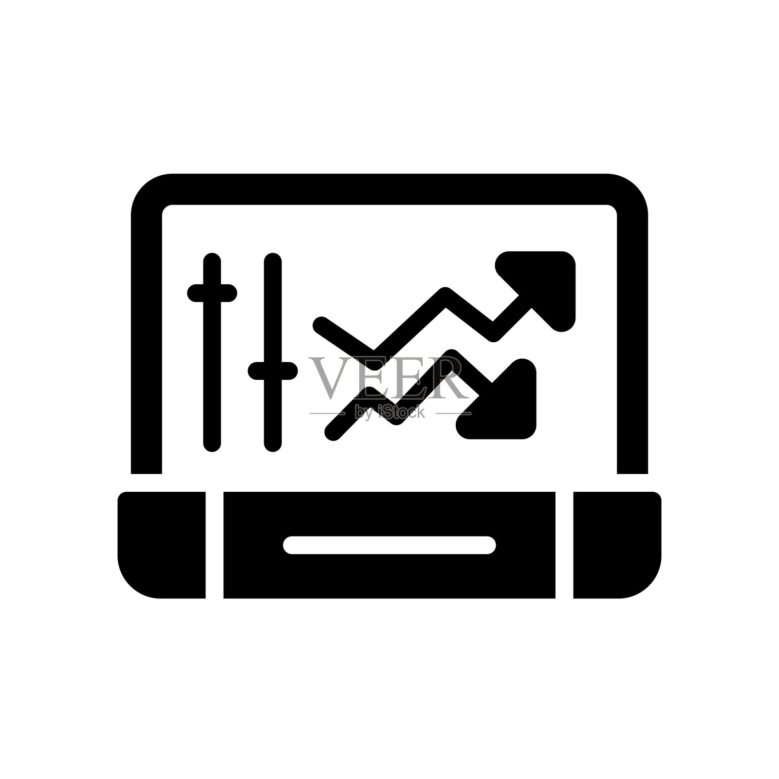 网上交易图标插画图片素材