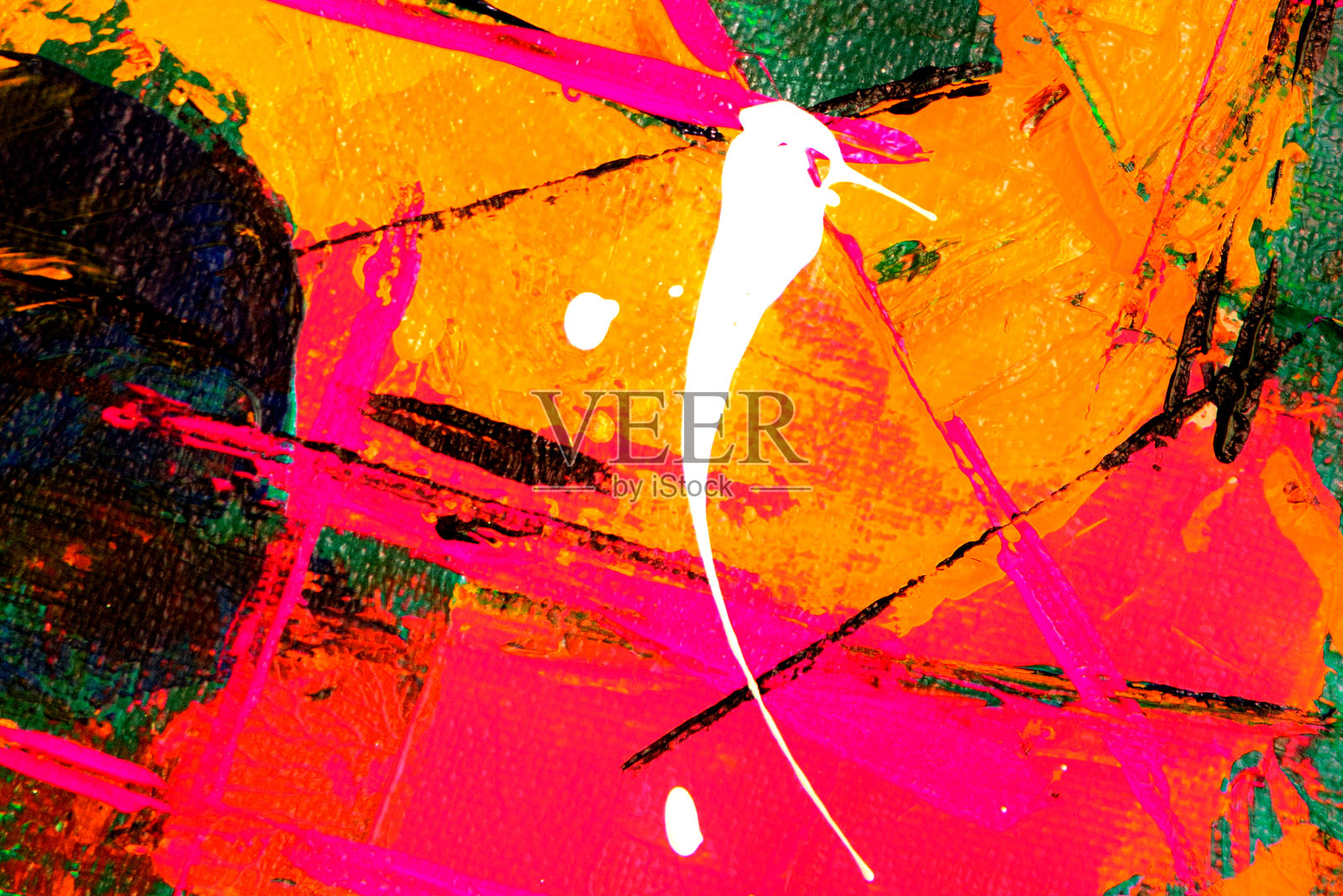 油画水彩纹理背景照片摄影图片