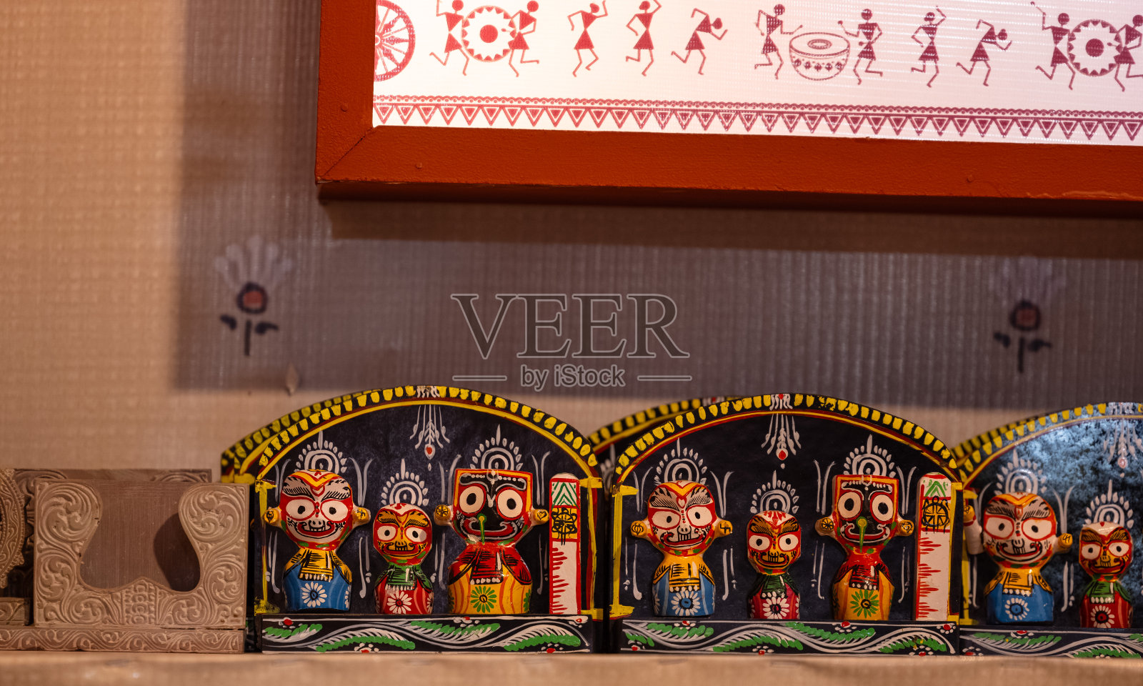 神贾甘纳特偶像照片摄影图片