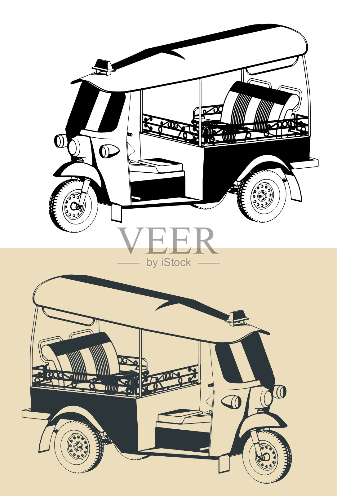 嘟嘟嘟的插图插画图片素材