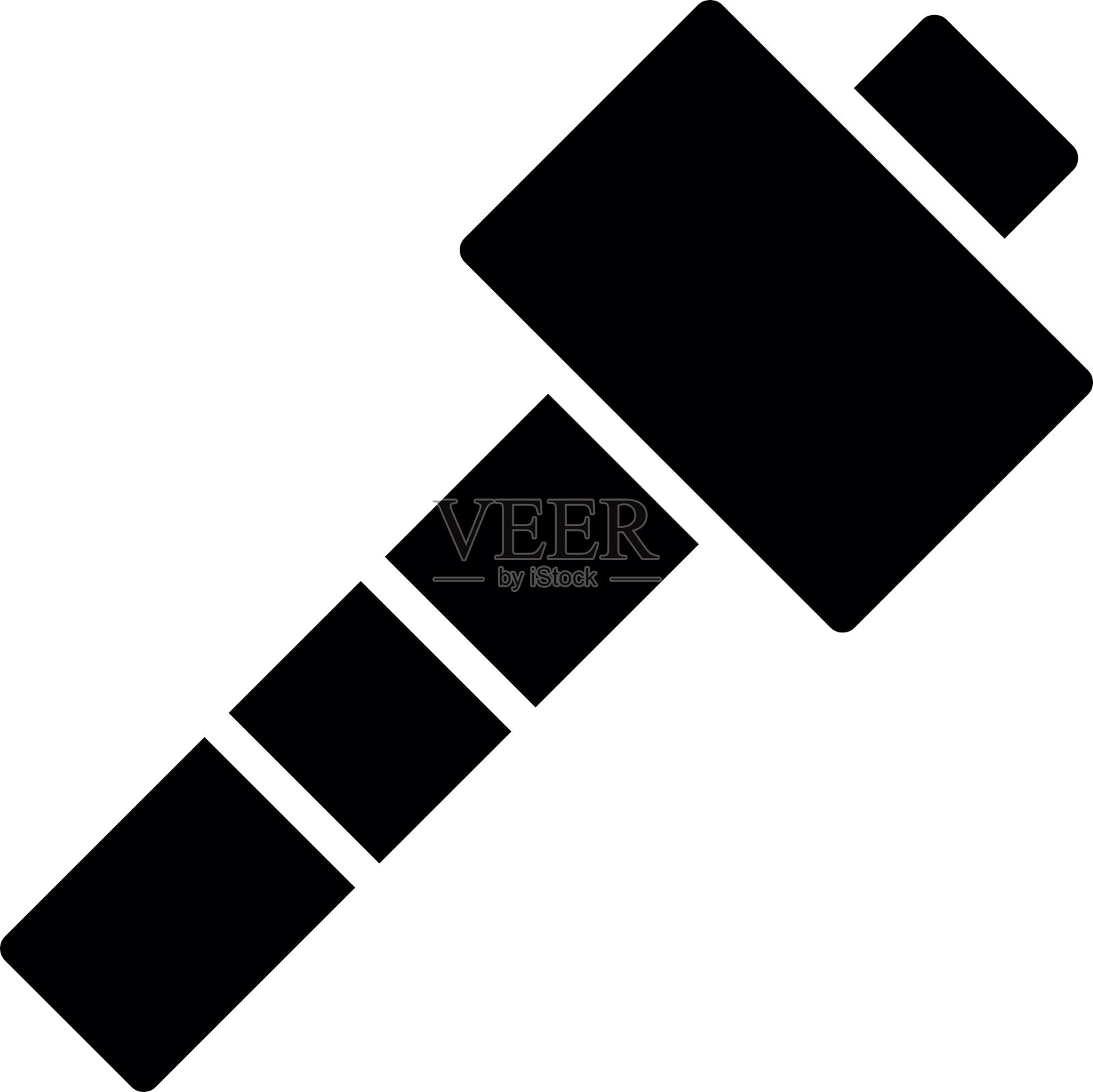 锤图标插画图片素材