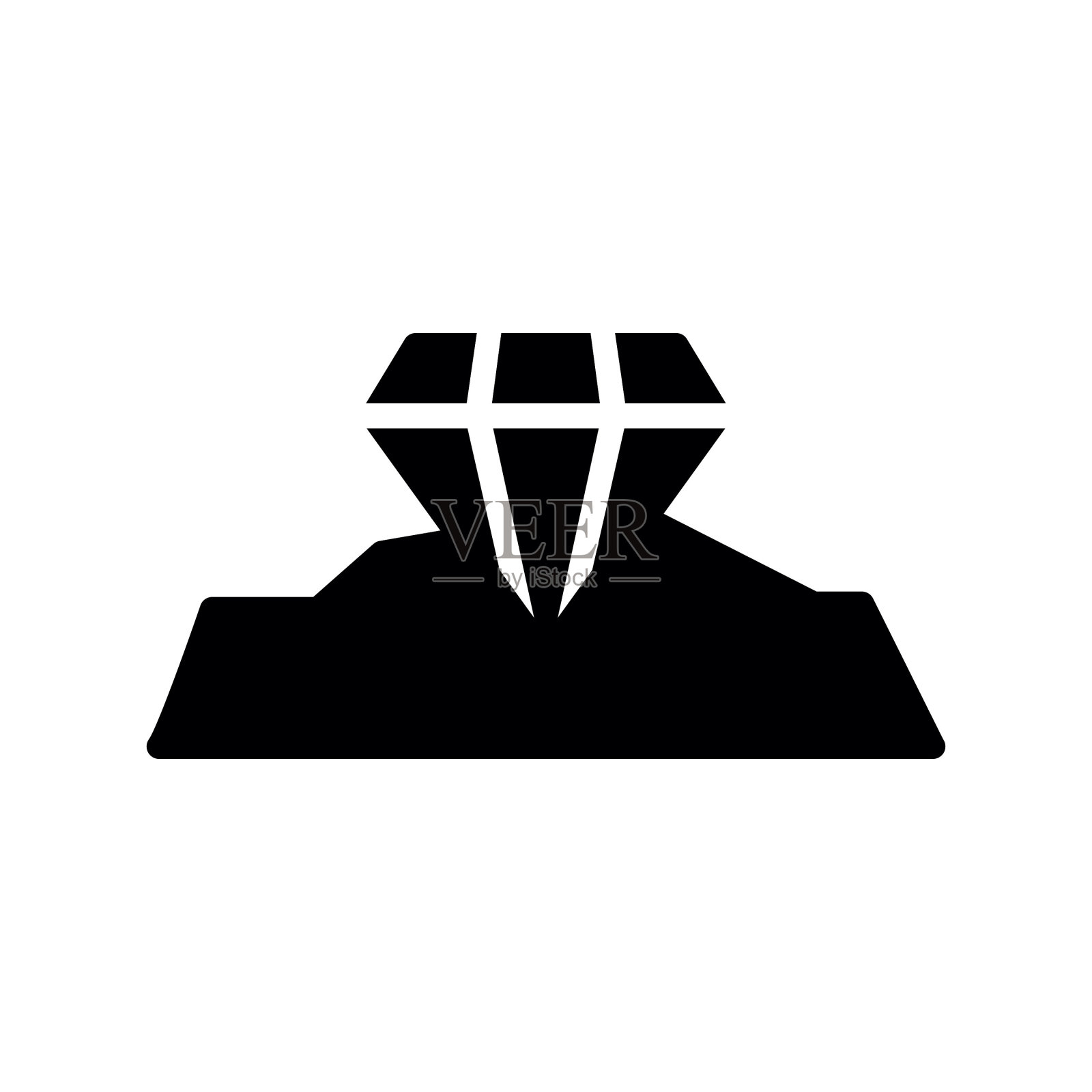 钻石图标插画图片素材