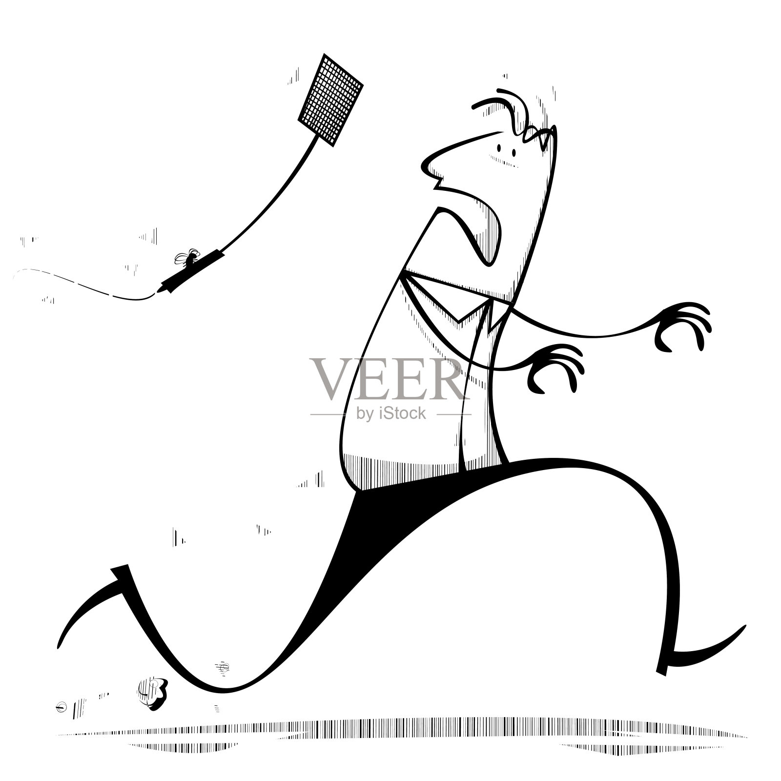 飞弹攻击插画图片素材