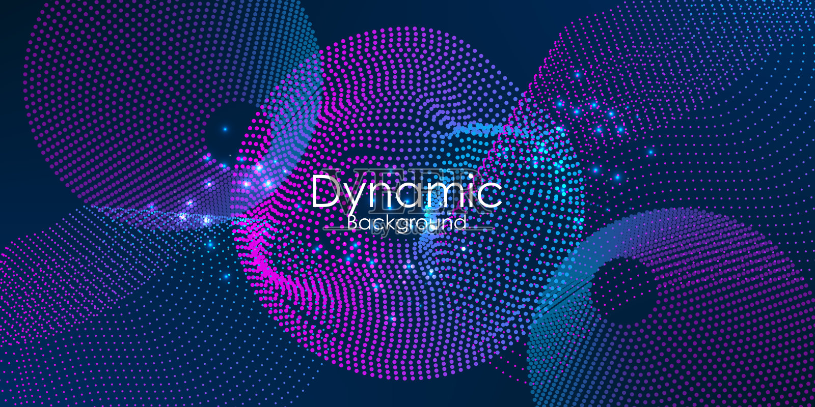 具有抽象元素和动态形状的现代背景插画图片素材