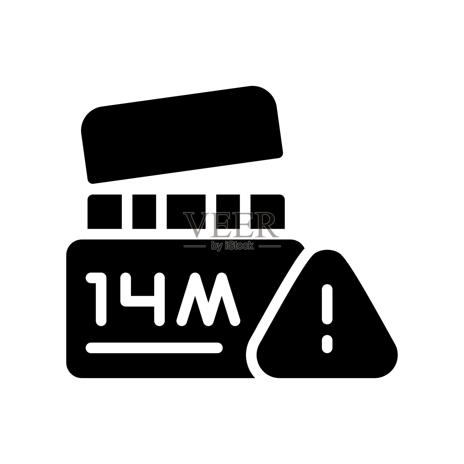 截止日期图标插画图片素材