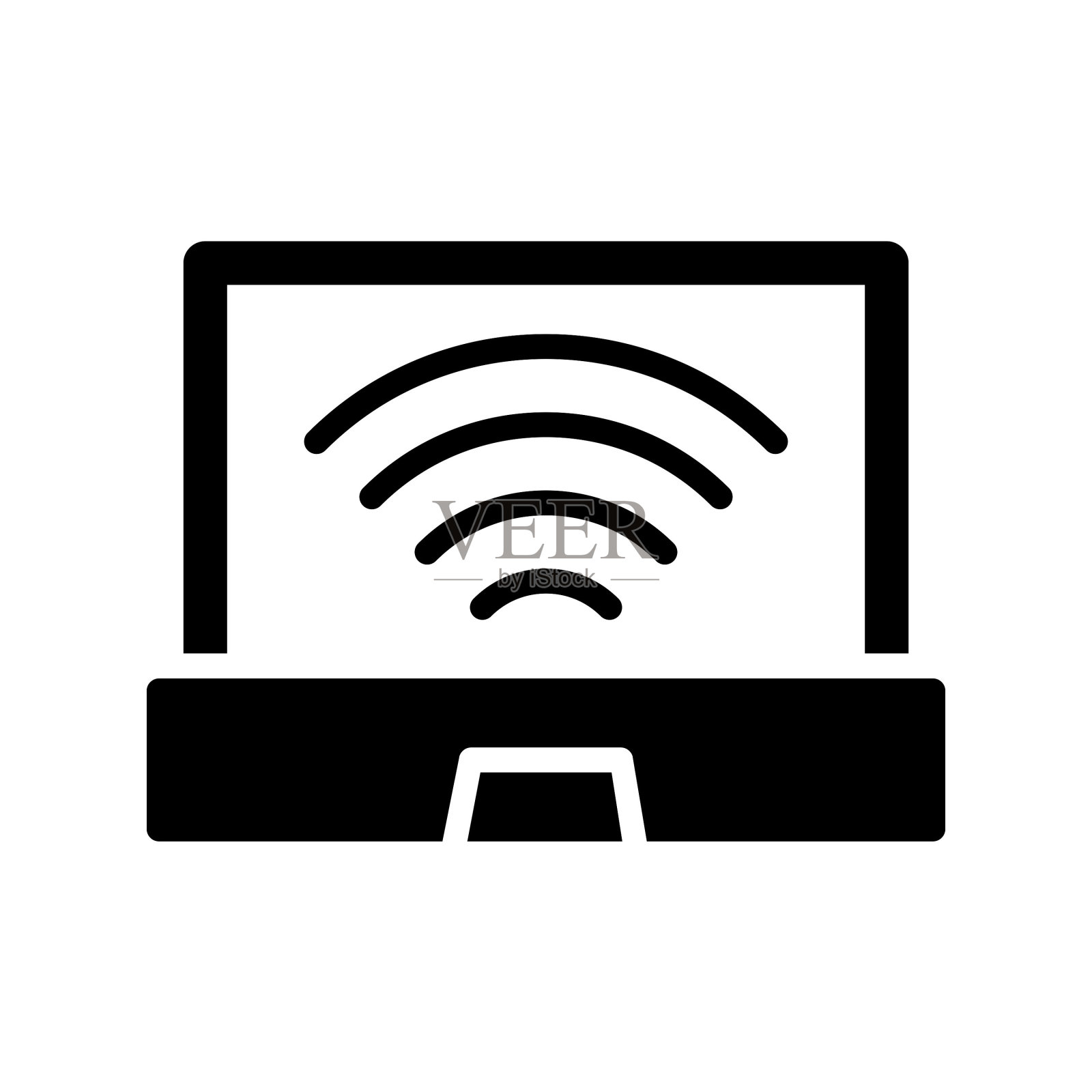 无线网络图标插画图片素材