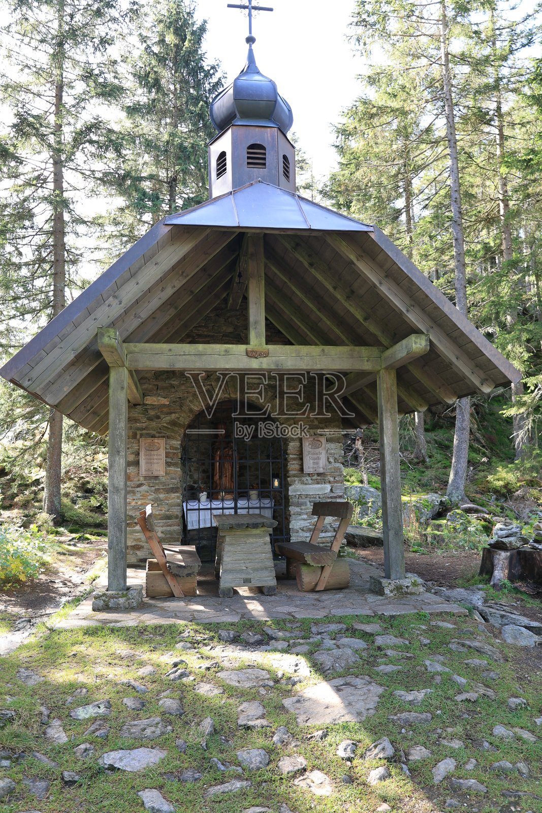 巴伐利亚森林里大奥瑟的秋天照片摄影图片