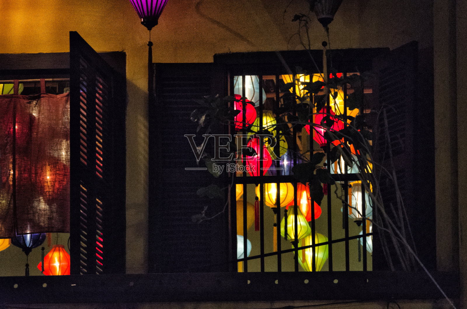 会安的灯光照片摄影图片