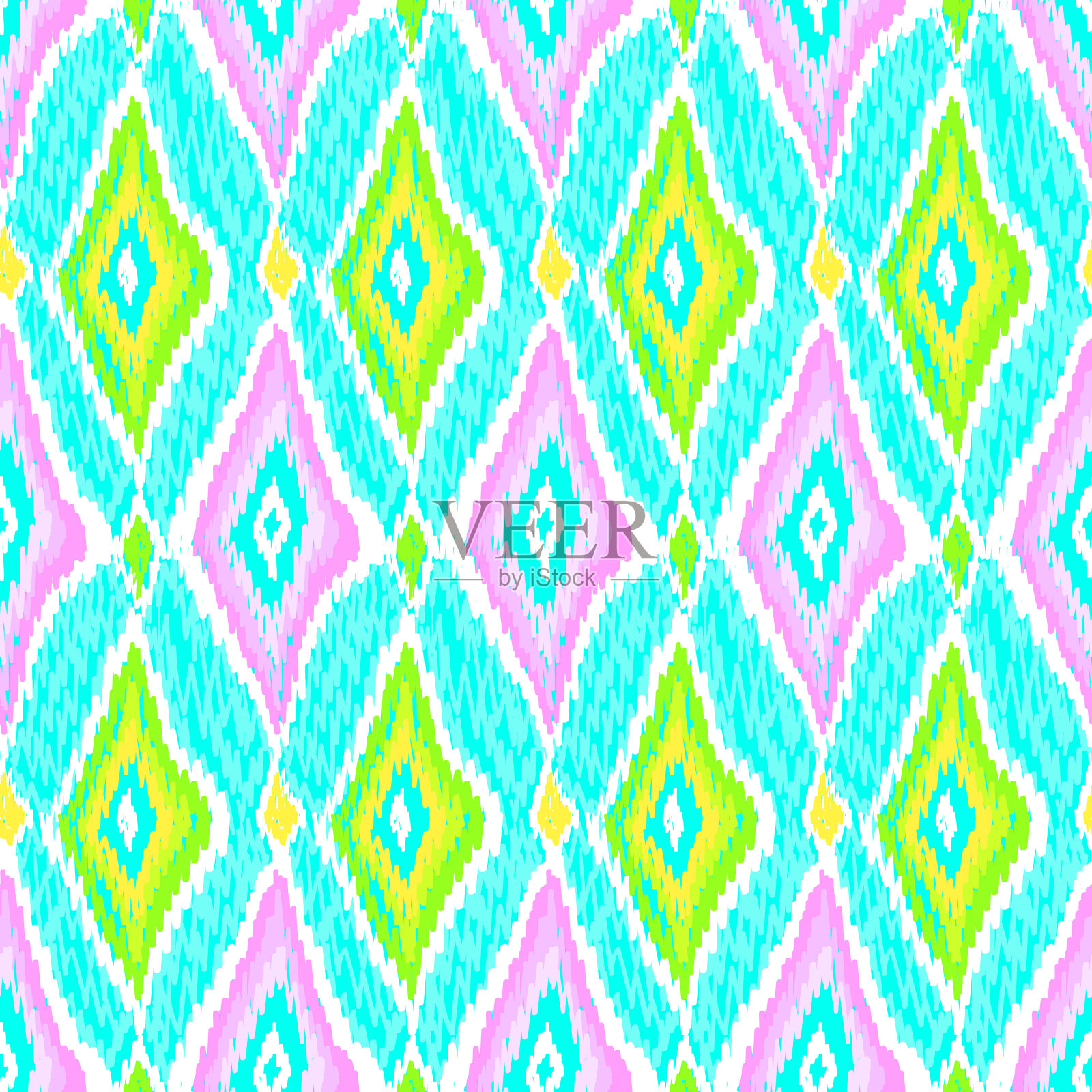 部落的模式。民族打印。阿兹特克。抽象几何织物。布的设计。精神上的时尚。神秘的点缀。纳瓦霍纺织。放荡不羁的朴素的。手绘无缝矢量。插画图片素材