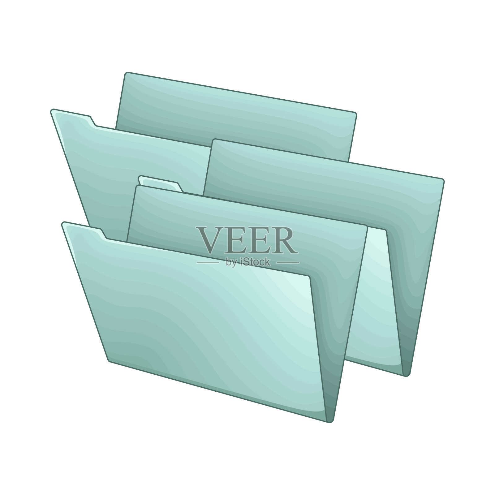 文件夹插画图片素材