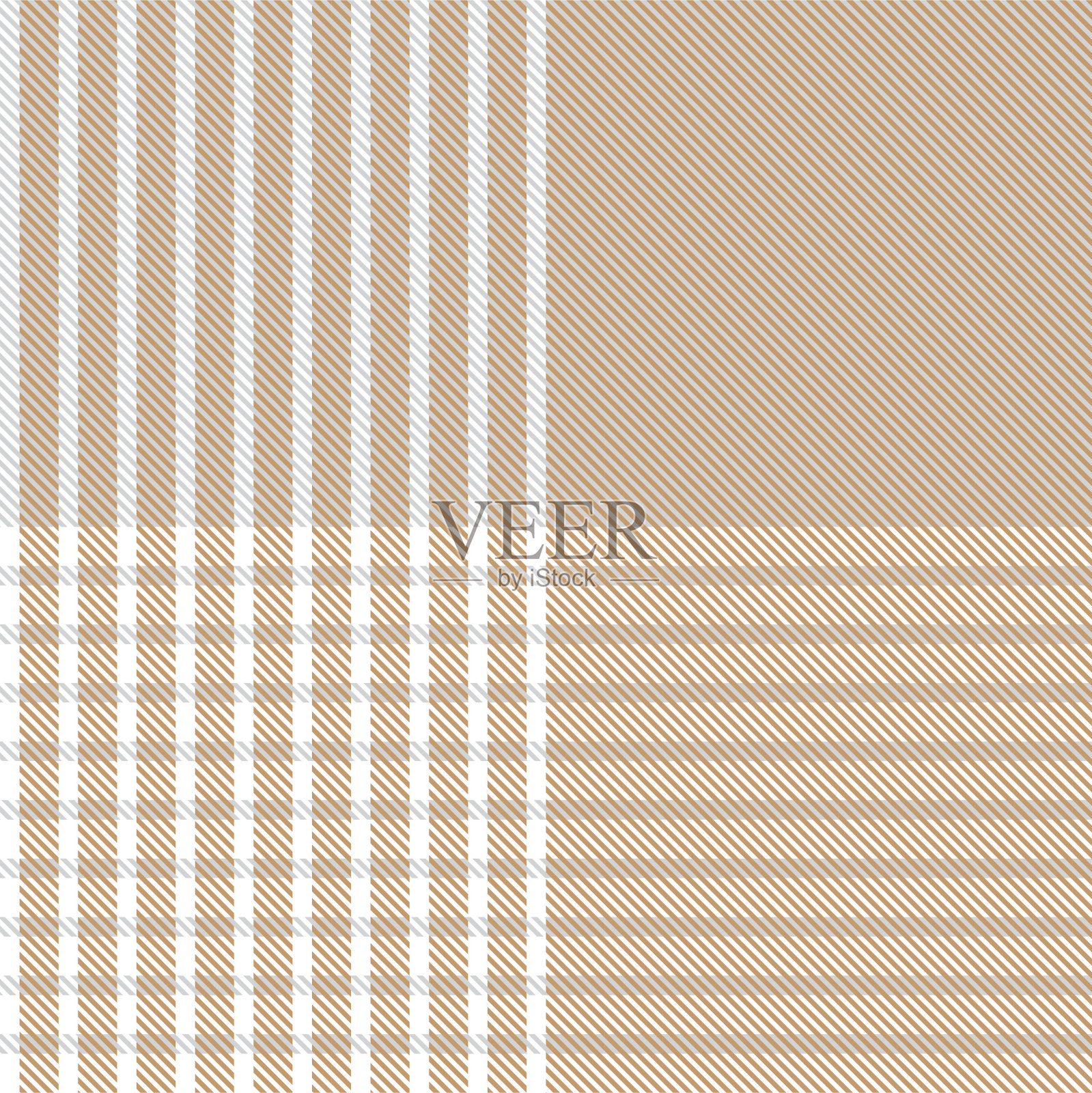 中性色不对称格纹纹理无缝图案设计插画图片素材