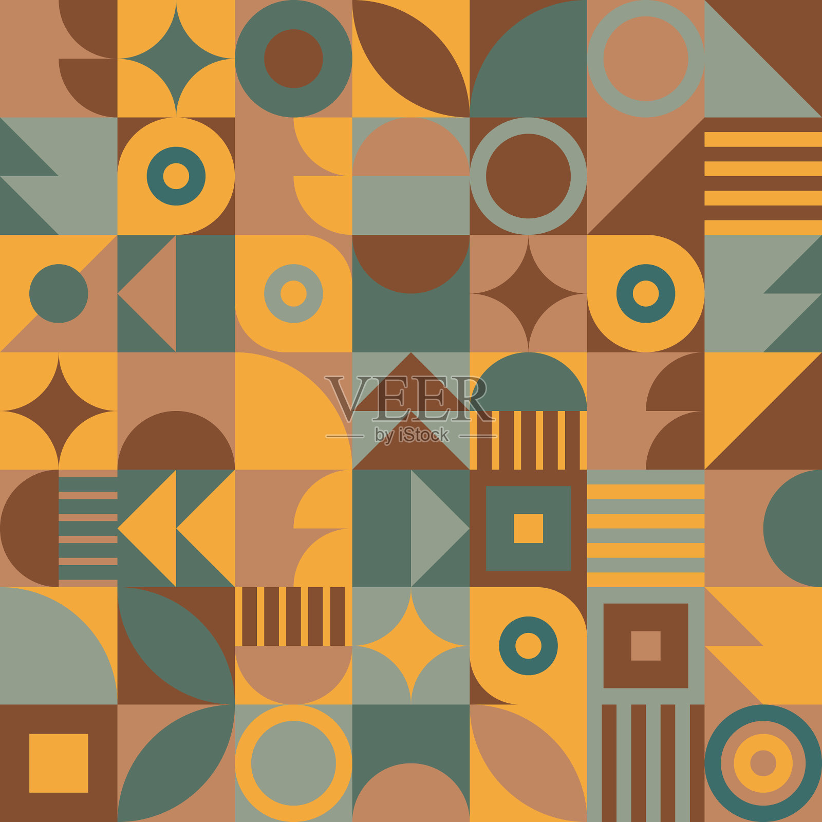 几何pattern4插画图片素材