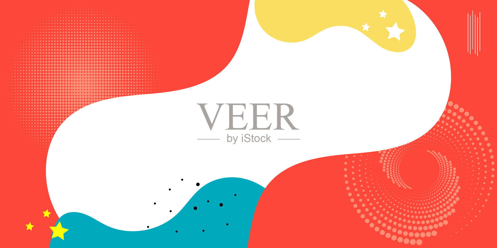 抽象几何波普艺术背景插画图片素材