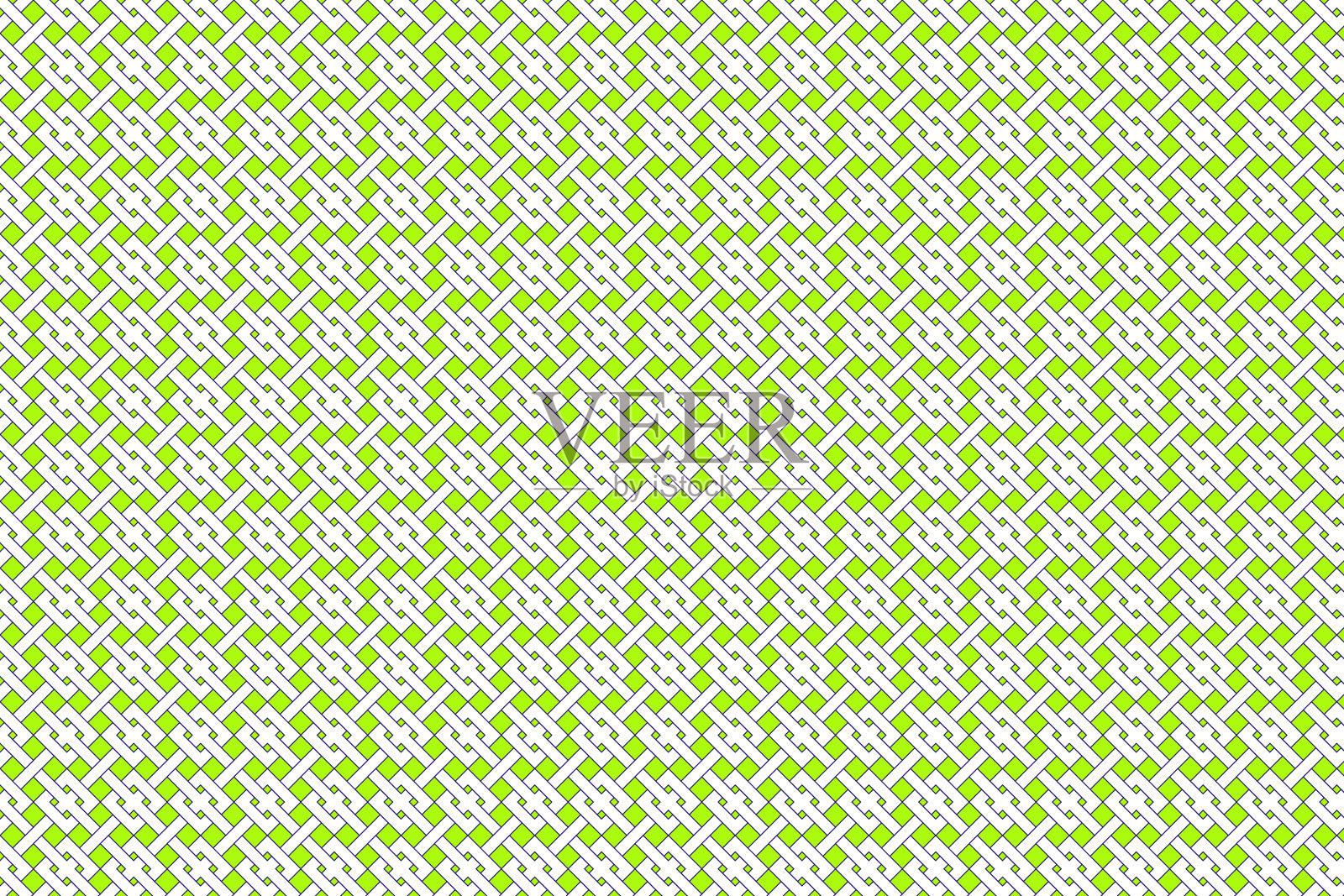 简单的格子图案背景绿色插画图片素材