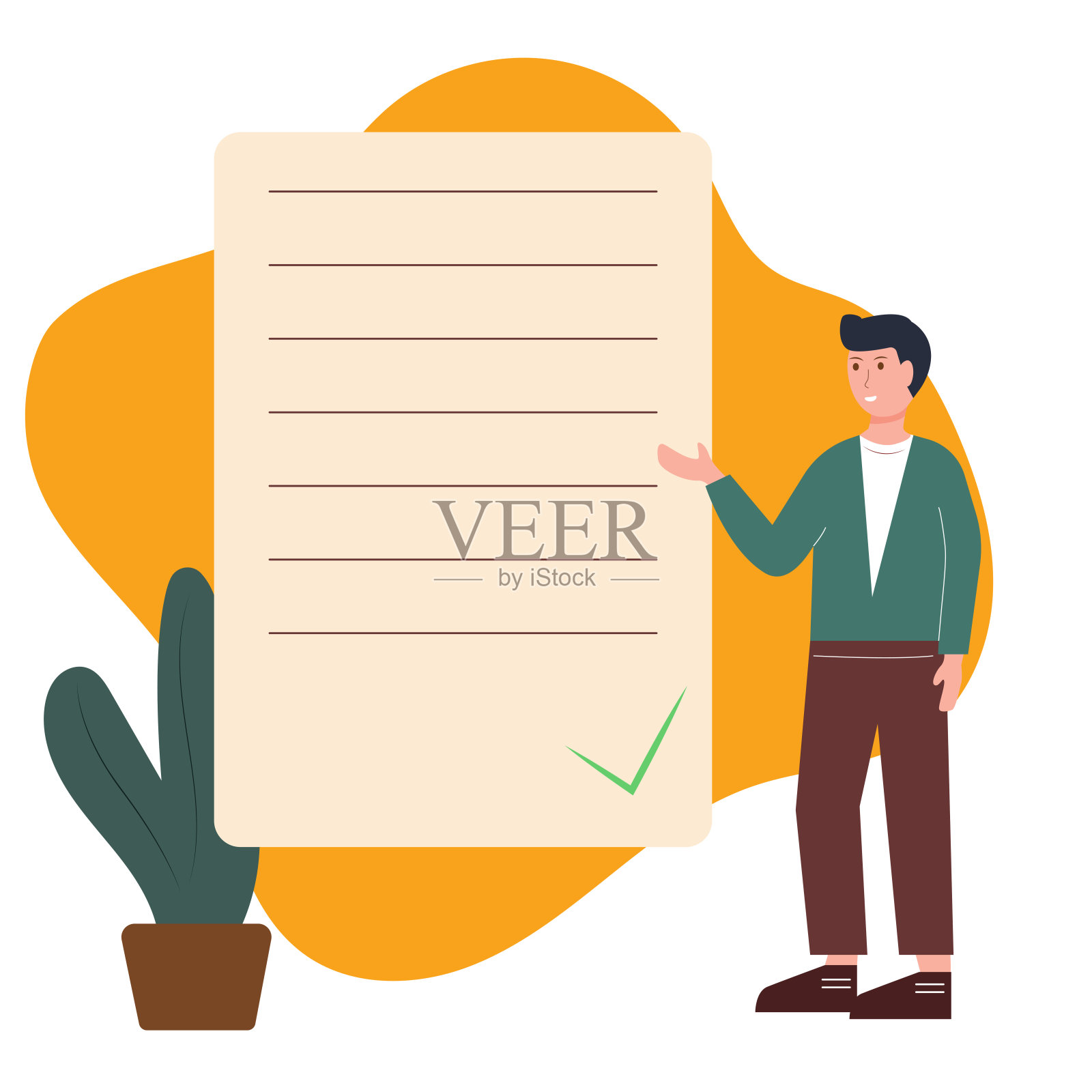 带有字符的矢量文档，文档中有错误。错误的文档插画图片素材