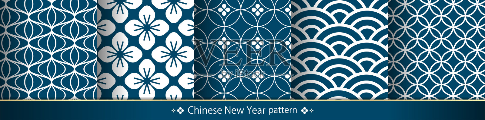 中国新年图案插画插画图片素材