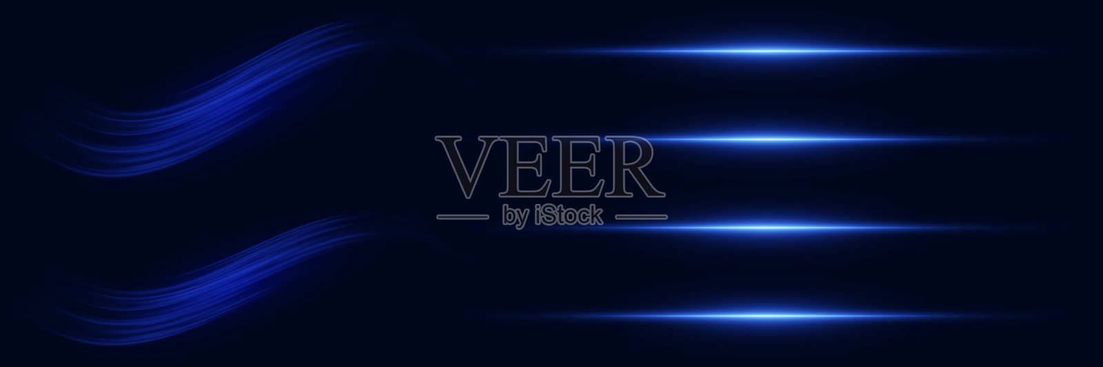 发光的镜头耀斑。一套美丽的眩光和灯光效果。插画图片素材