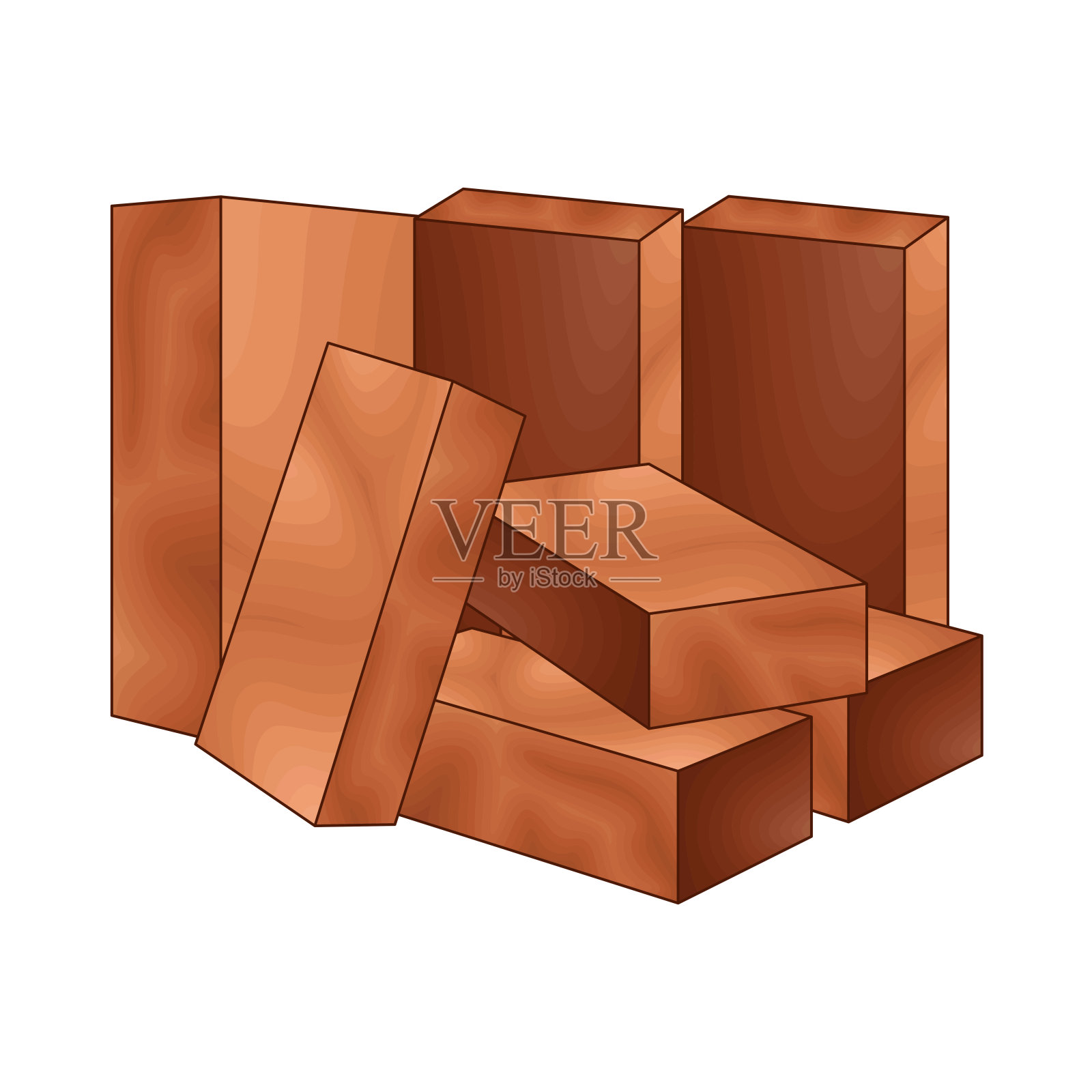 砖插画图片素材