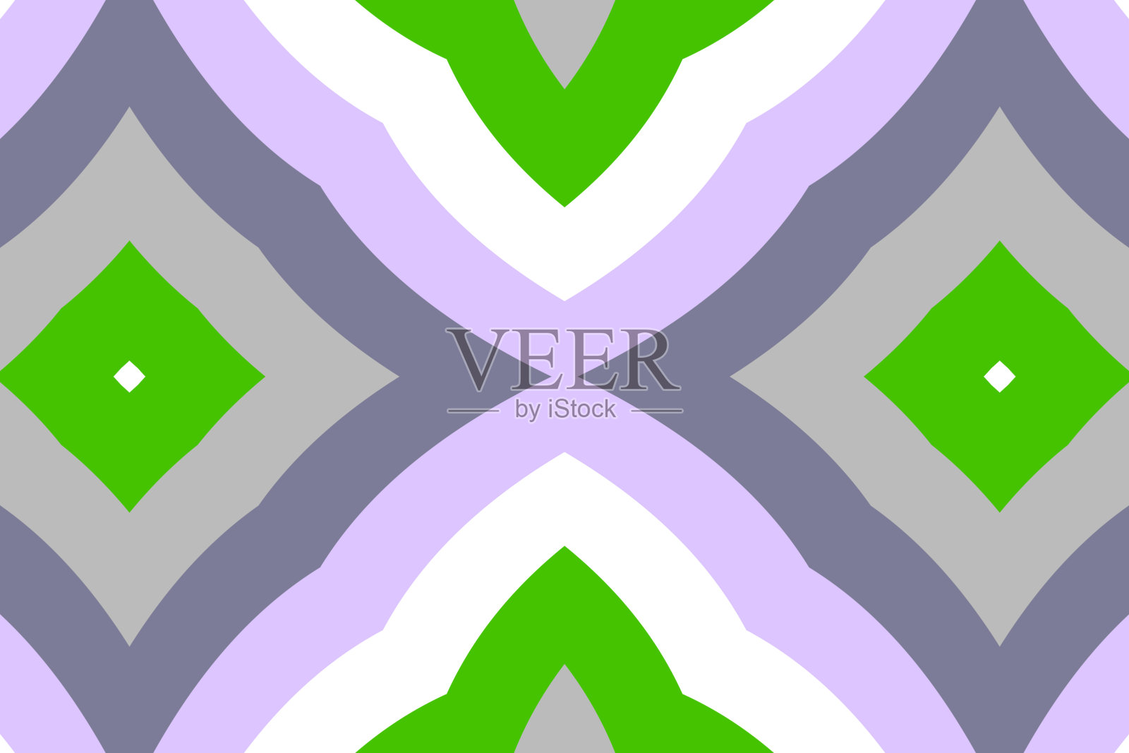 循环粉彩万花筒背景的标题电影插画图片素材