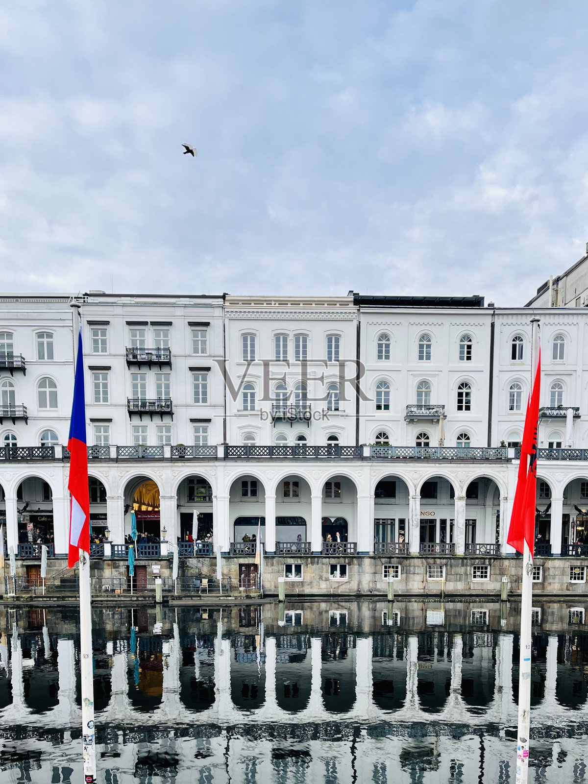 汉堡中心照片摄影图片