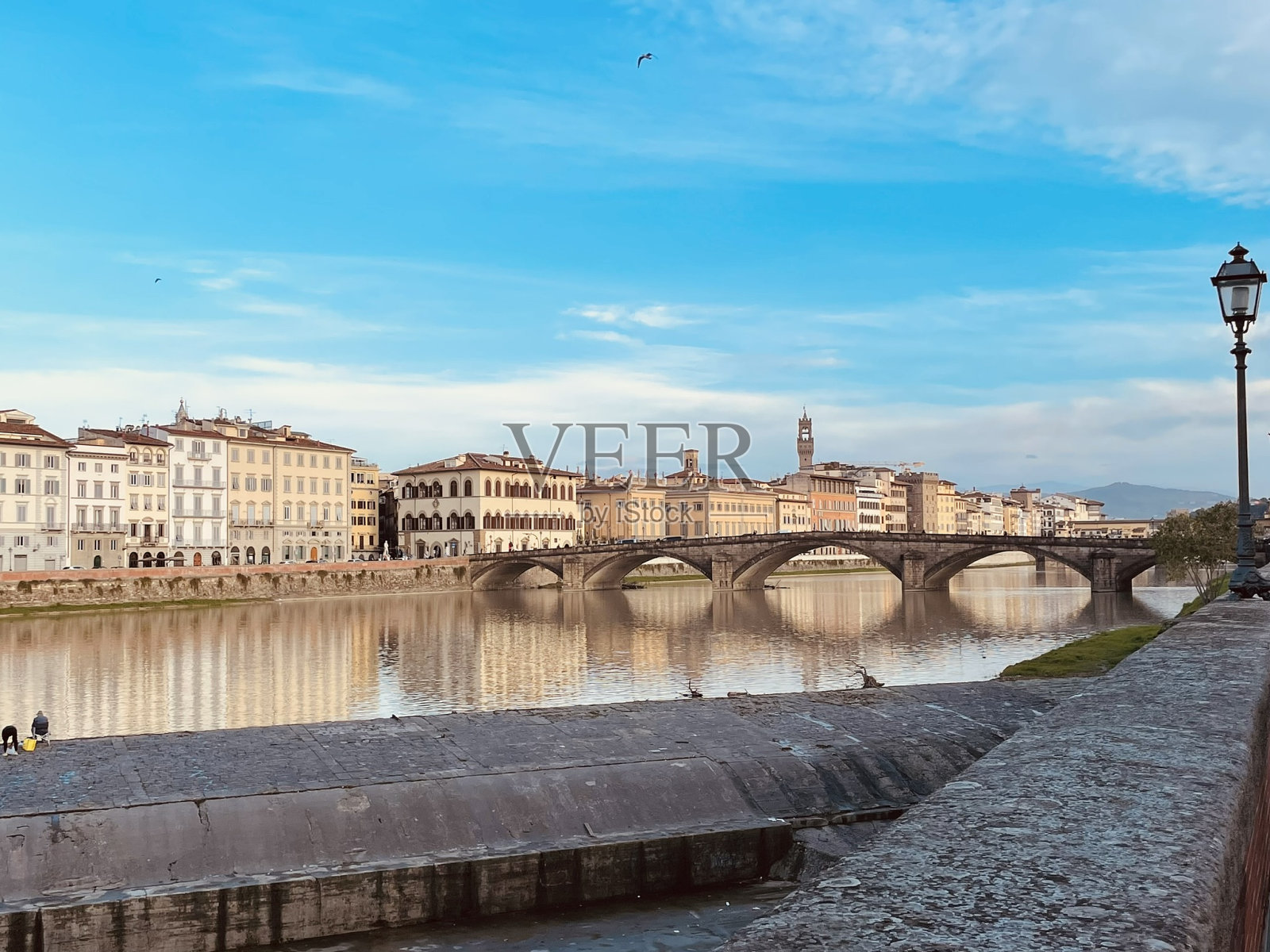 佛罗伦萨大桥意大利托斯卡纳欧洲照片摄影图片