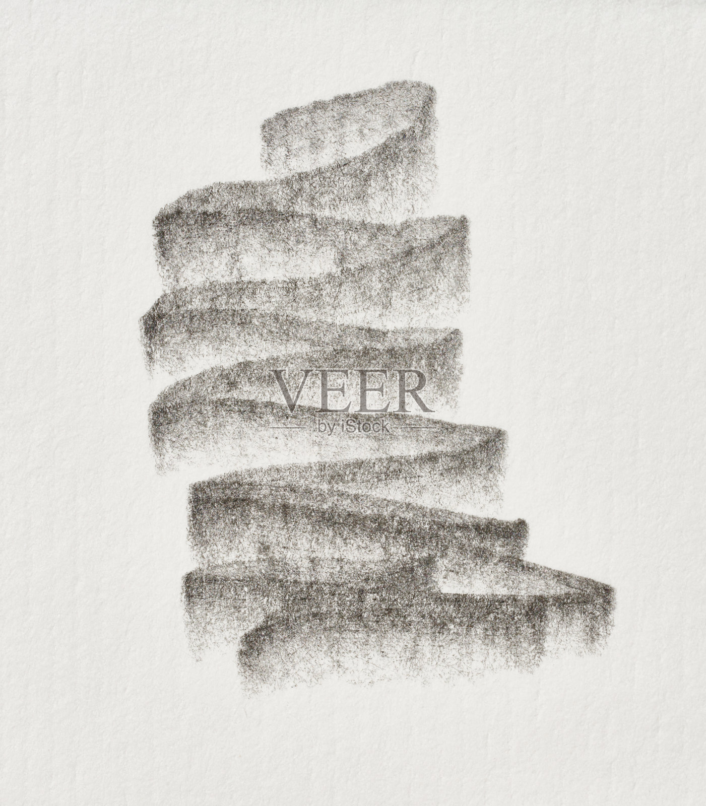 用黑色铅笔画在白纸上照片摄影图片