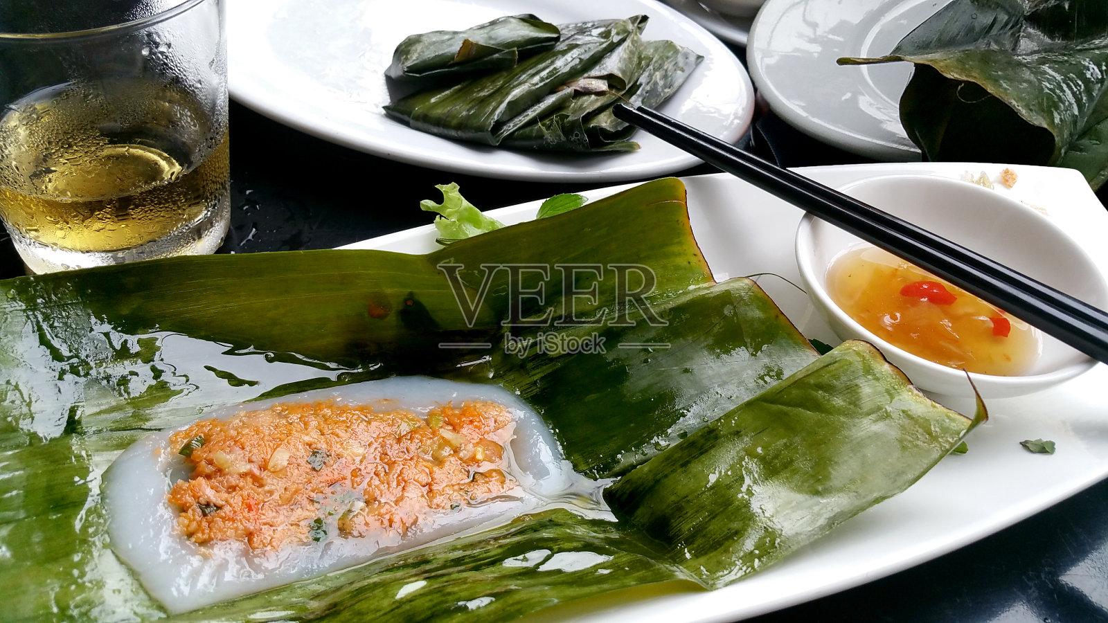 Banh-Nam-Hue传统越南食品照片摄影图片