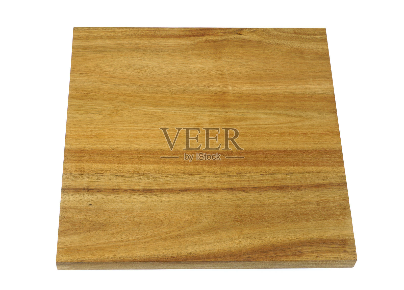 木质砧板孤立在白色背景上照片摄影图片