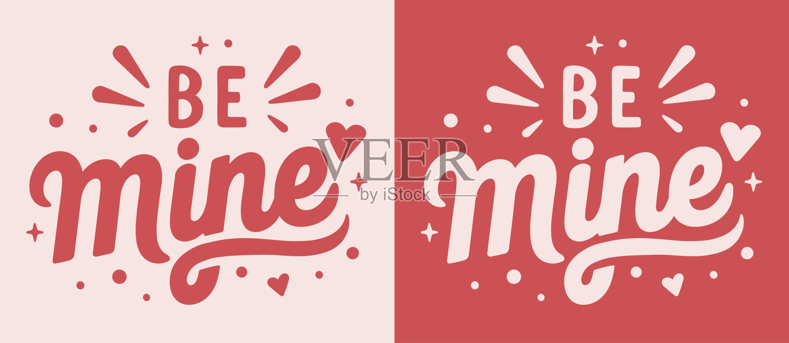 作为我的情人节贺卡，她的经典复古可爱的少女美学印花插画图片素材