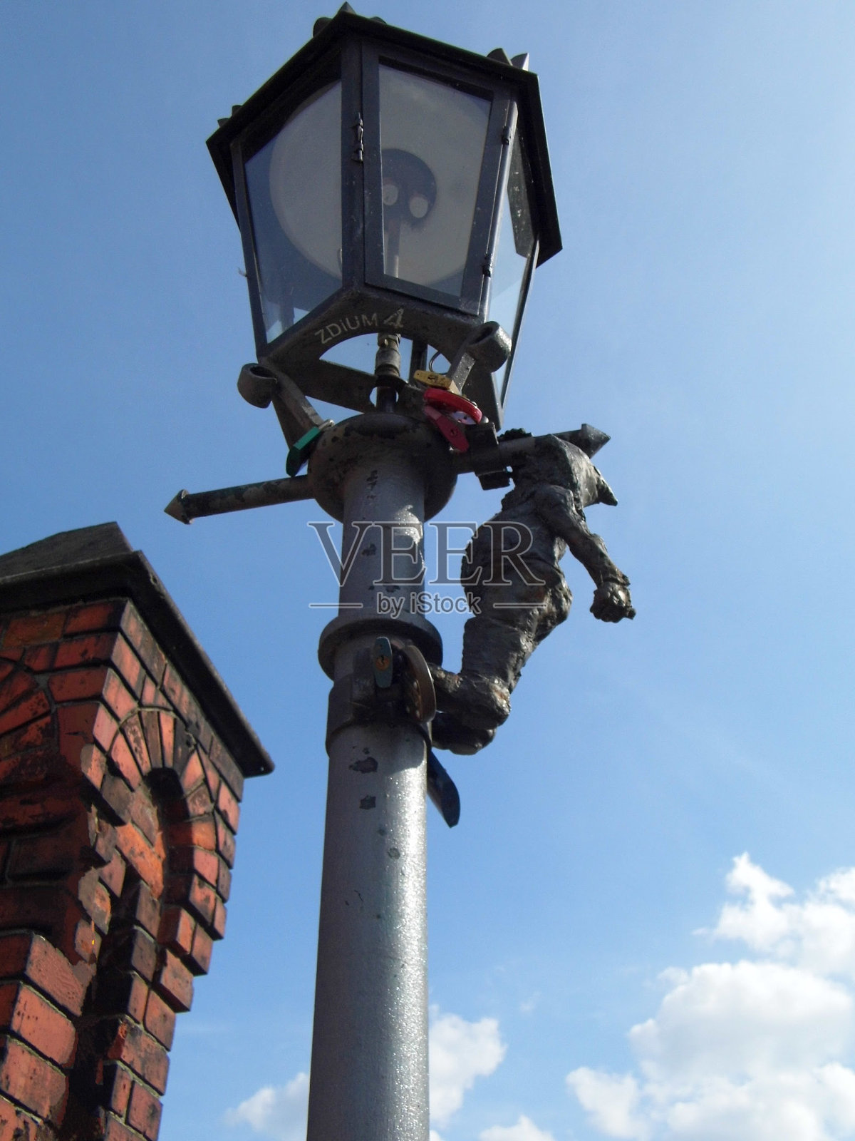 弗罗茨瓦夫老城街灯波兰照片摄影图片