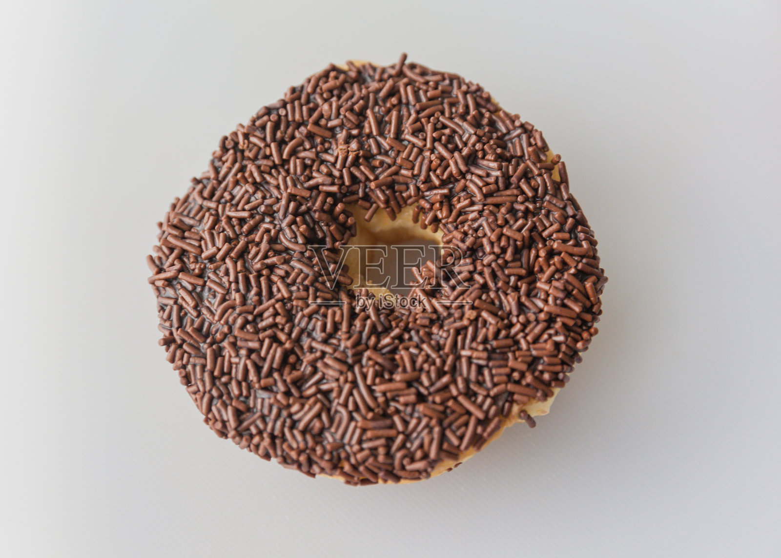 巧克力甜甜圈照片摄影图片