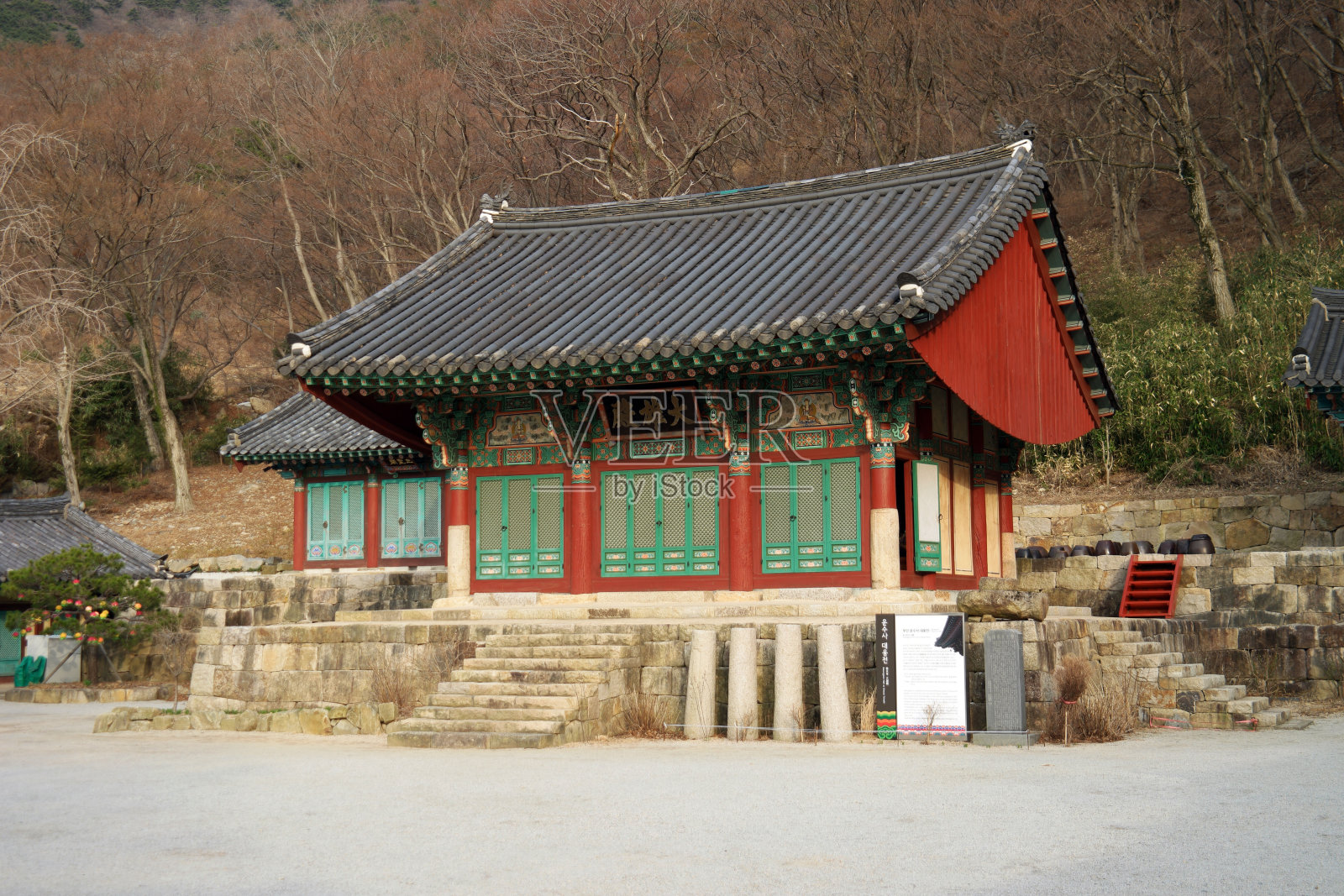 韩国的Unsusa神庙照片摄影图片