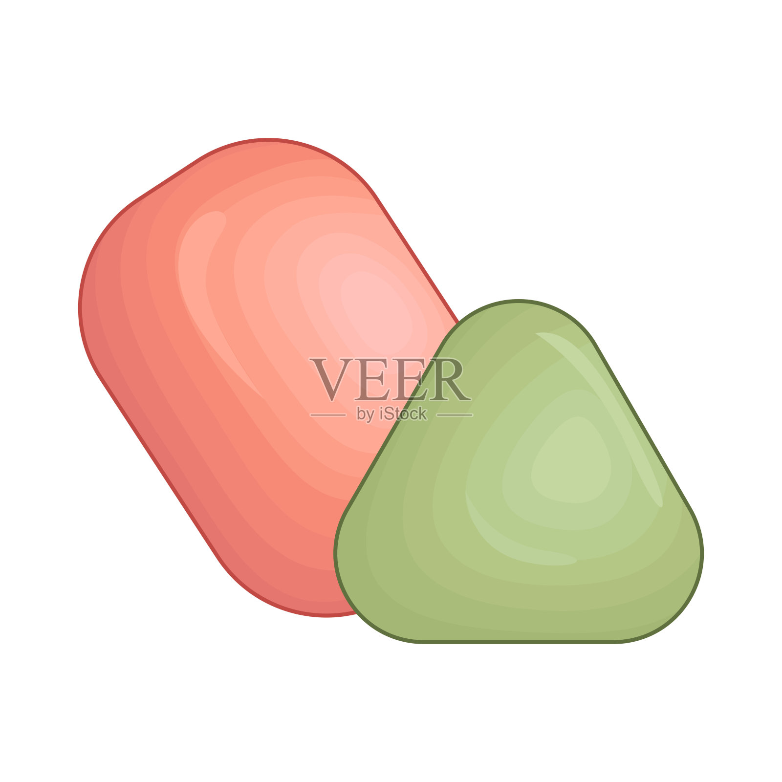 酒吧肥皂插画图片素材