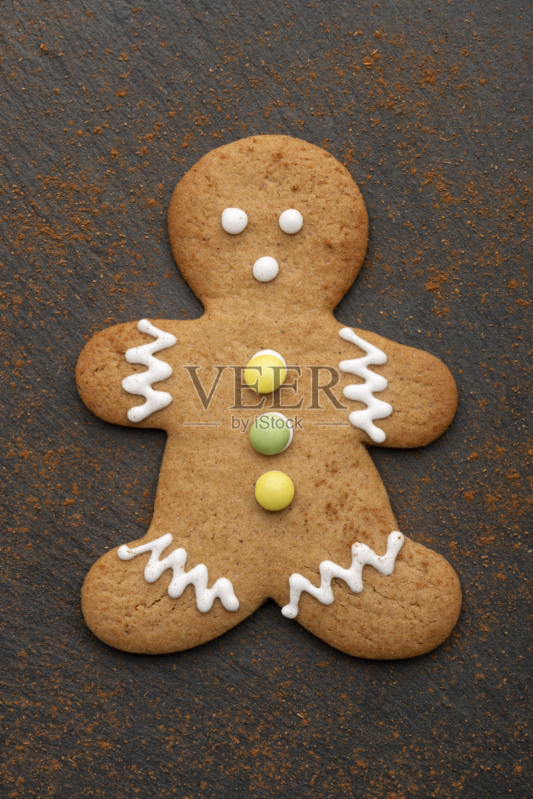 姜饼曲奇照片摄影图片