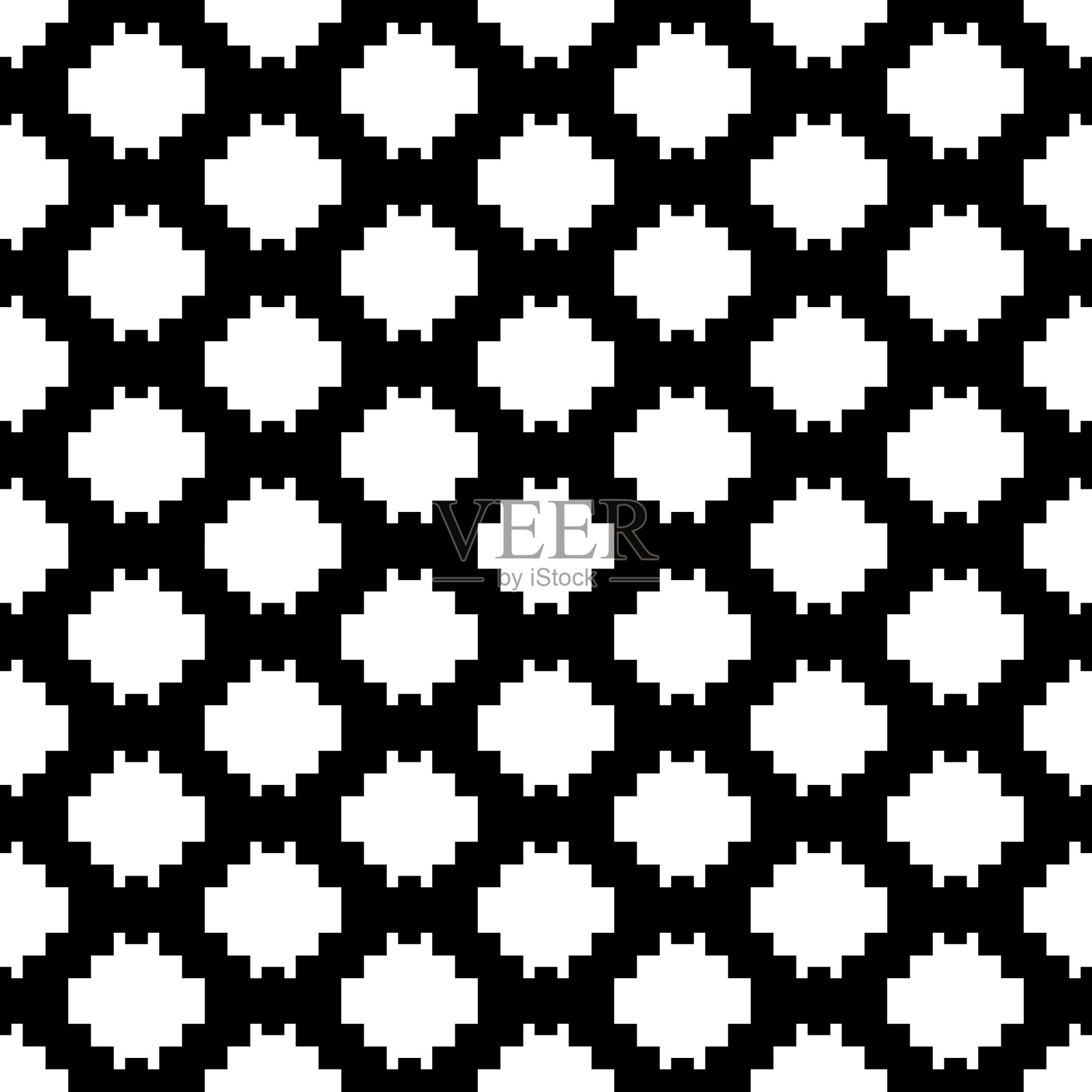 无缝模式。部落的主题。人物点缀。民族刺绣背景。部落的壁纸。民间的形象。古老的马赛克。数码纸张，网页设计，纺织印花，艺术品。人种的向量插画图片素材