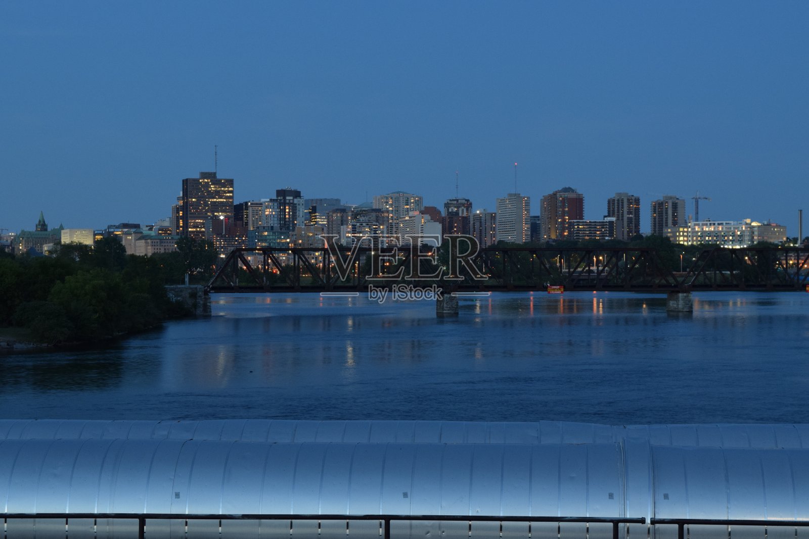 渥太华的夜晚照片摄影图片